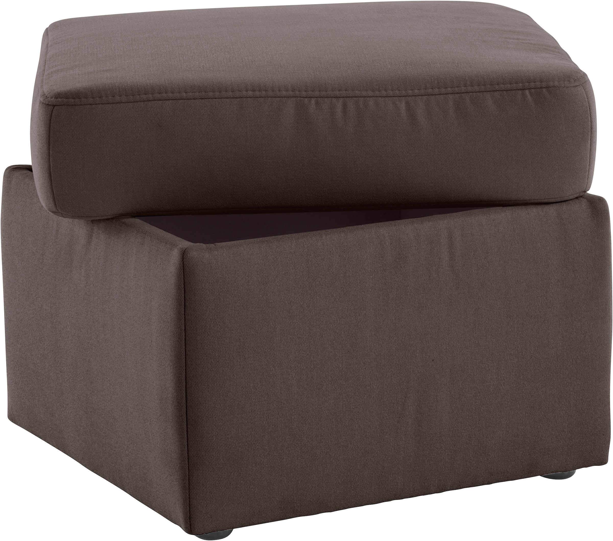 sit&more Stauraumhocker »Melissa«, klassisches Design, optional in dem mit Wasser zu reinigendem Bezug