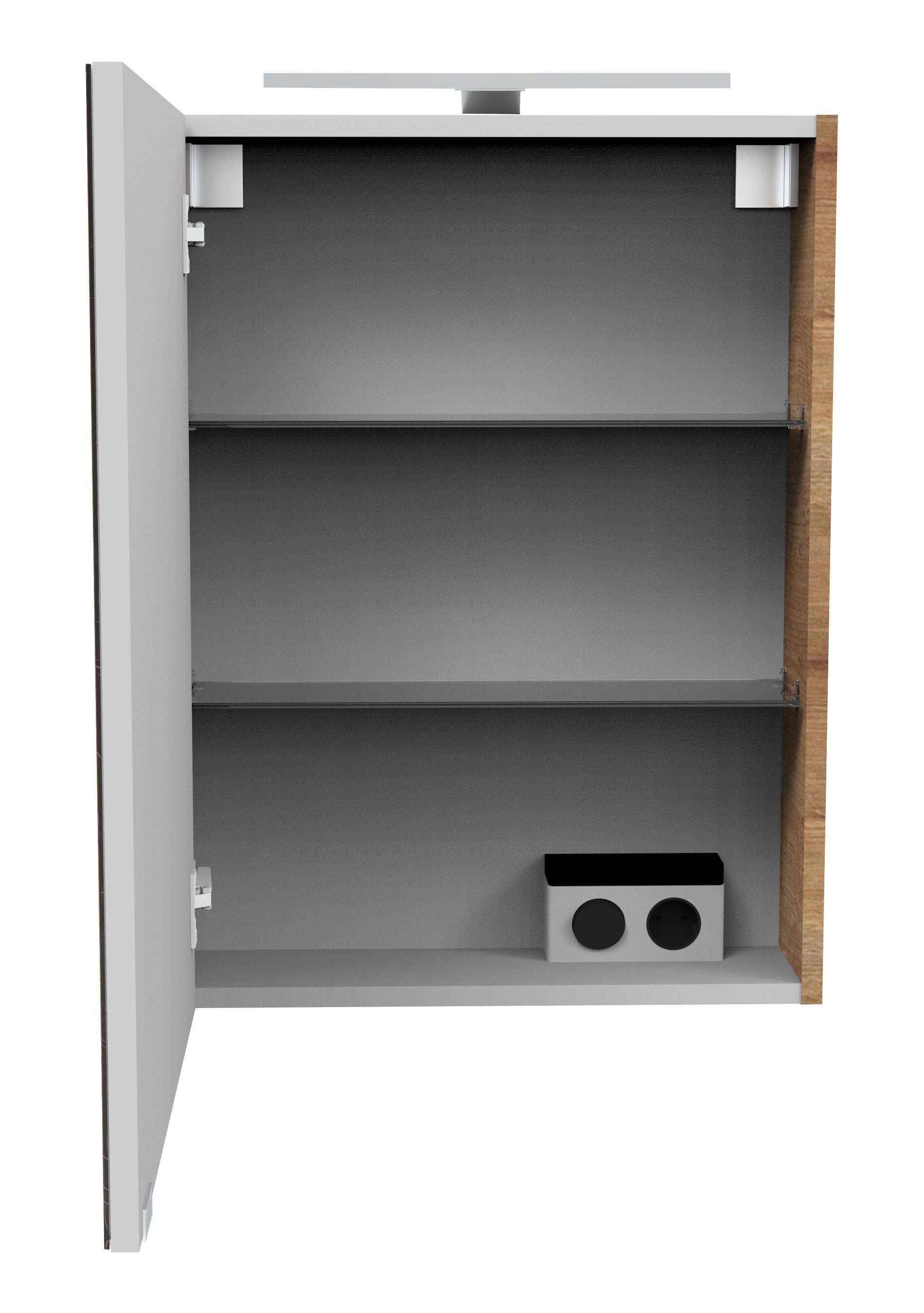 FACKELMANN Spiegelschrank "SBC" Spiegelschrank mit LED-Aufsatzleuchte, Aufs günstig online kaufen