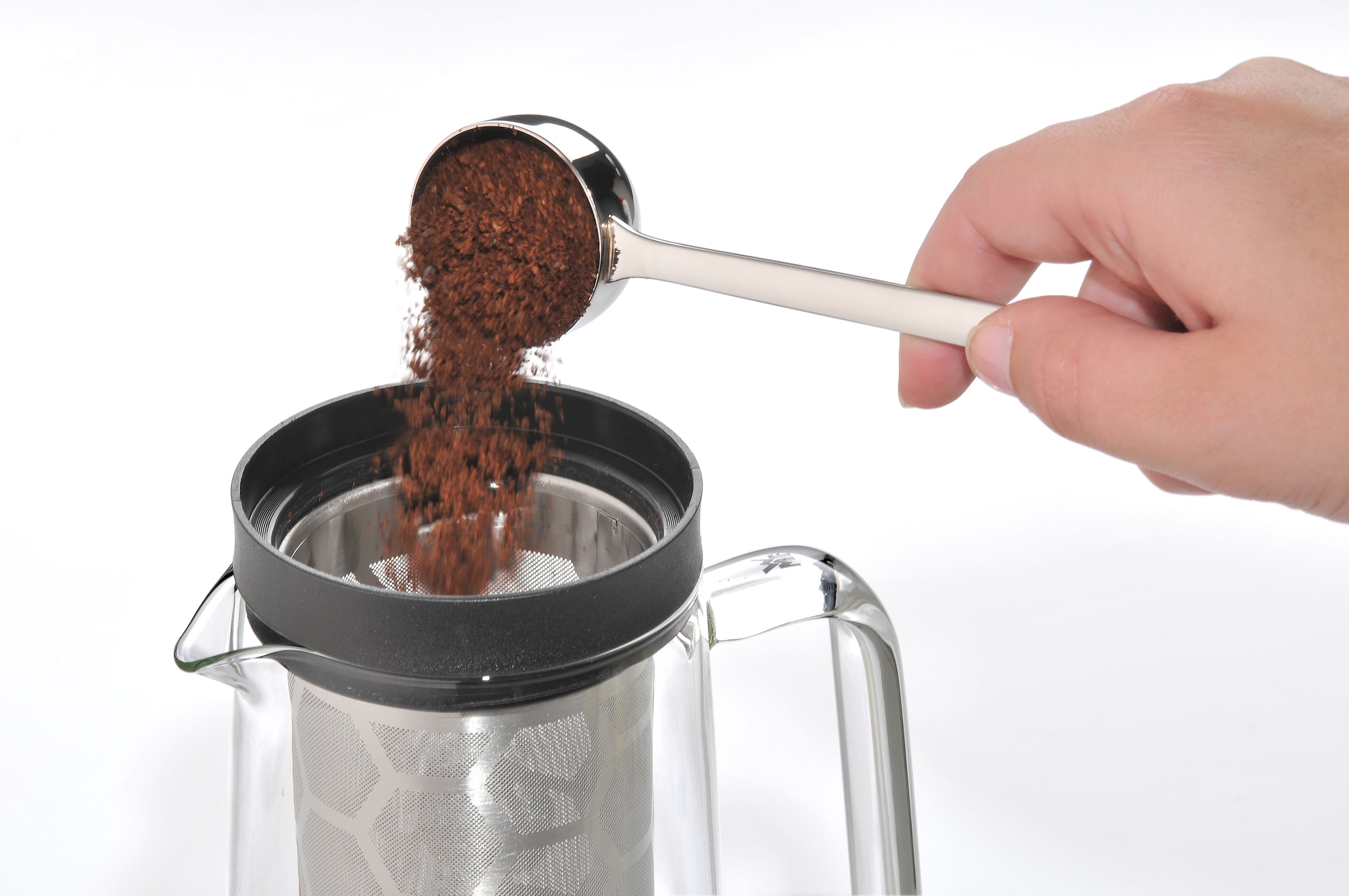 WMF Messlöffel »Nuova«, Edelstahl, (1 St.), Kaffeemaßlöffel 14,5 cm, Cromargan Edelstahl rostfrei 18/10