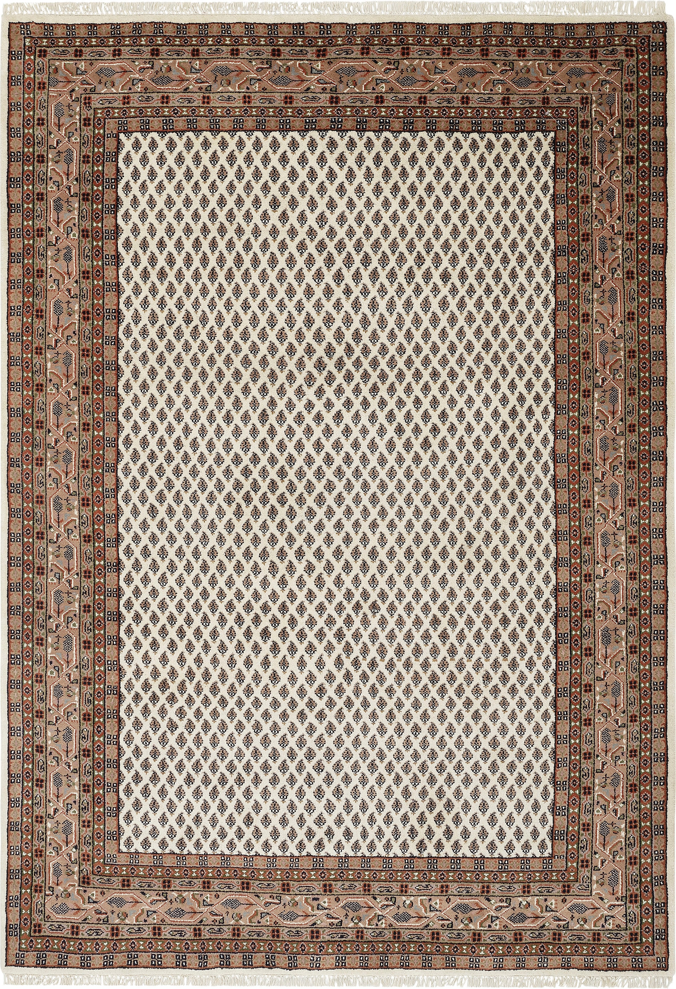 OTTO home Orientteppich "Levin" rechteckig 12 mm Höhe handgeknüpft, reine W günstig online kaufen