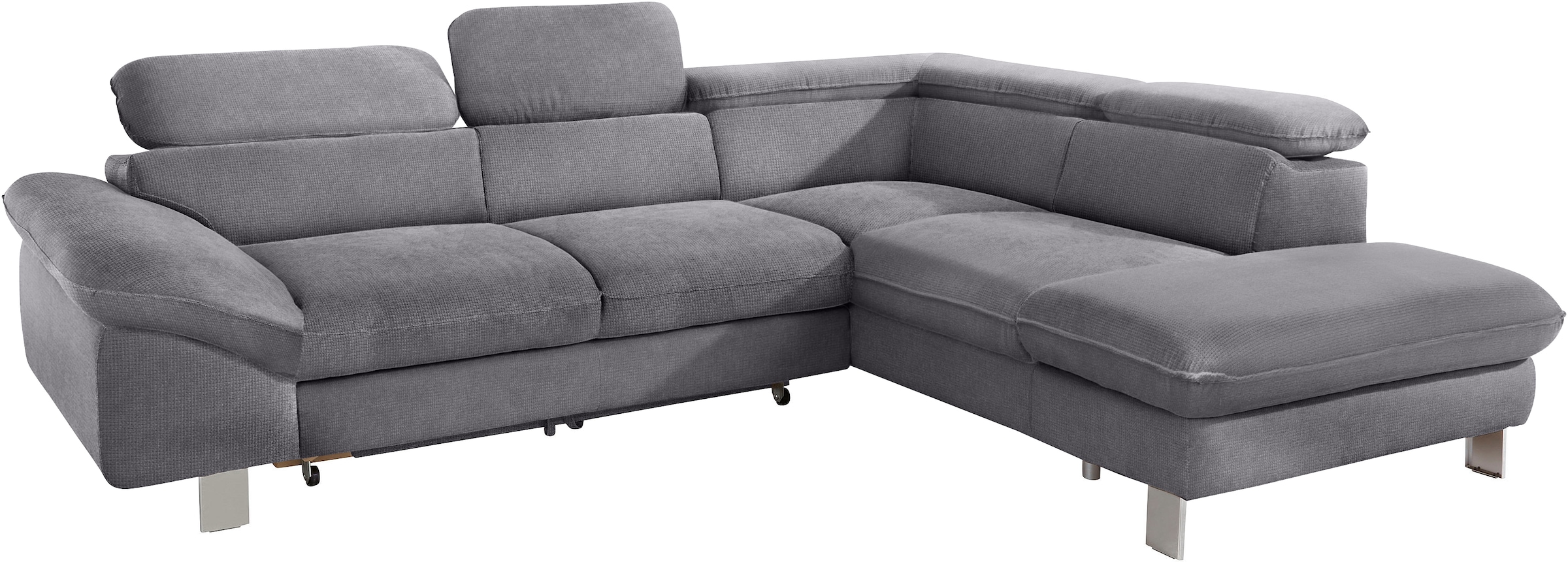 COTTA Ecksofa "Driver L-Form", mit Kopfteilverstellung, wahlweise mit Bettf günstig online kaufen