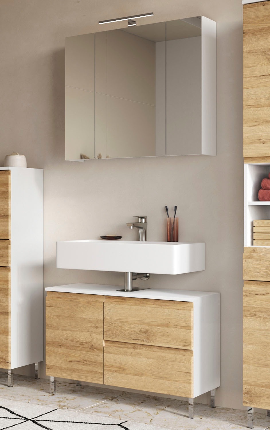 GERMANIA Badmöbel-Set "Torrance" 2 Stk. tlg. günstig online kaufen