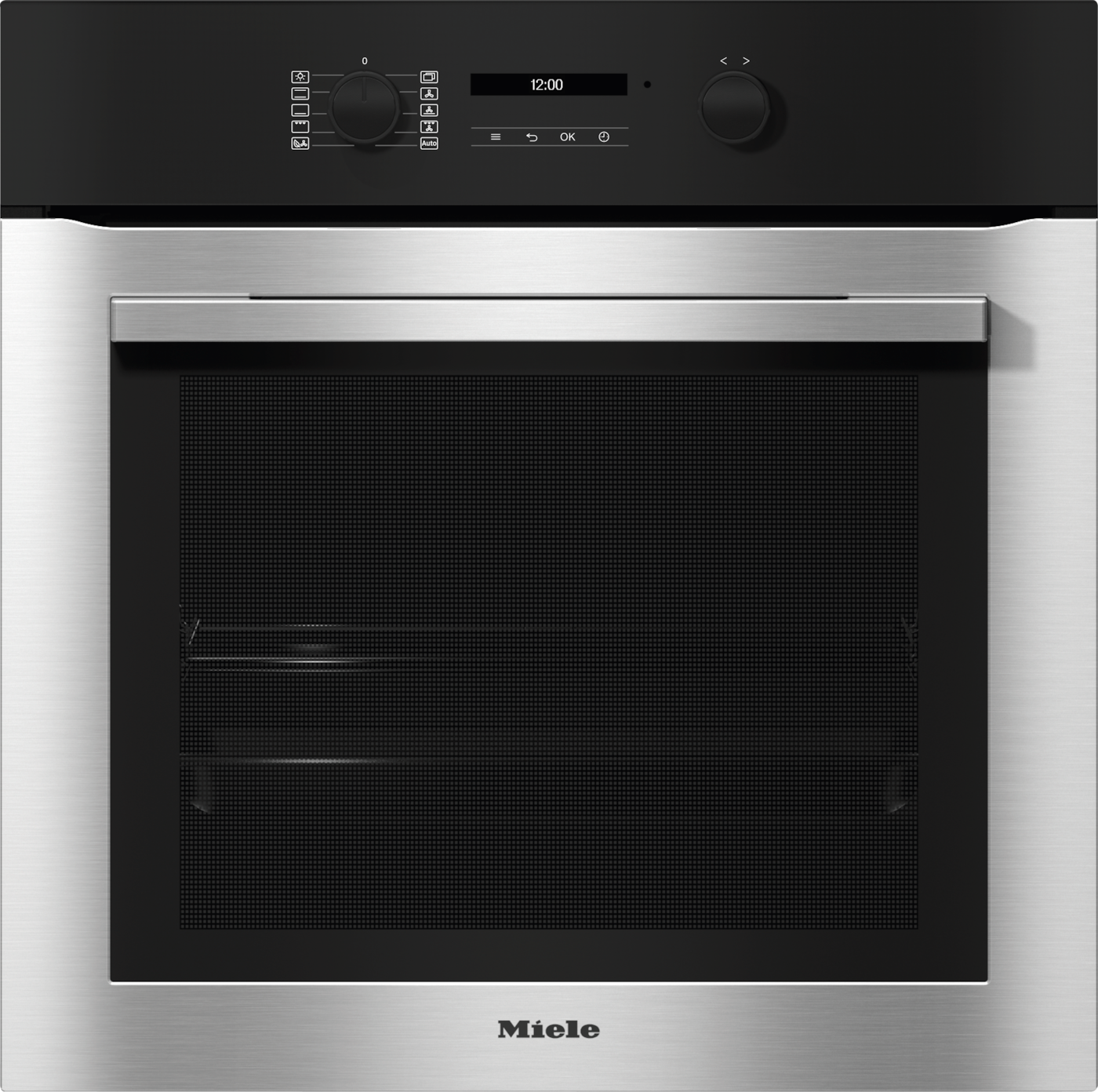 MIELE Backofen "H 2761 B", B:59,5cm H:59,6cm T:56,9cm, silber, Küche, Backöfen, Per WLAN vernetzbar und PerfectClean zur besonders leichten Reinigung