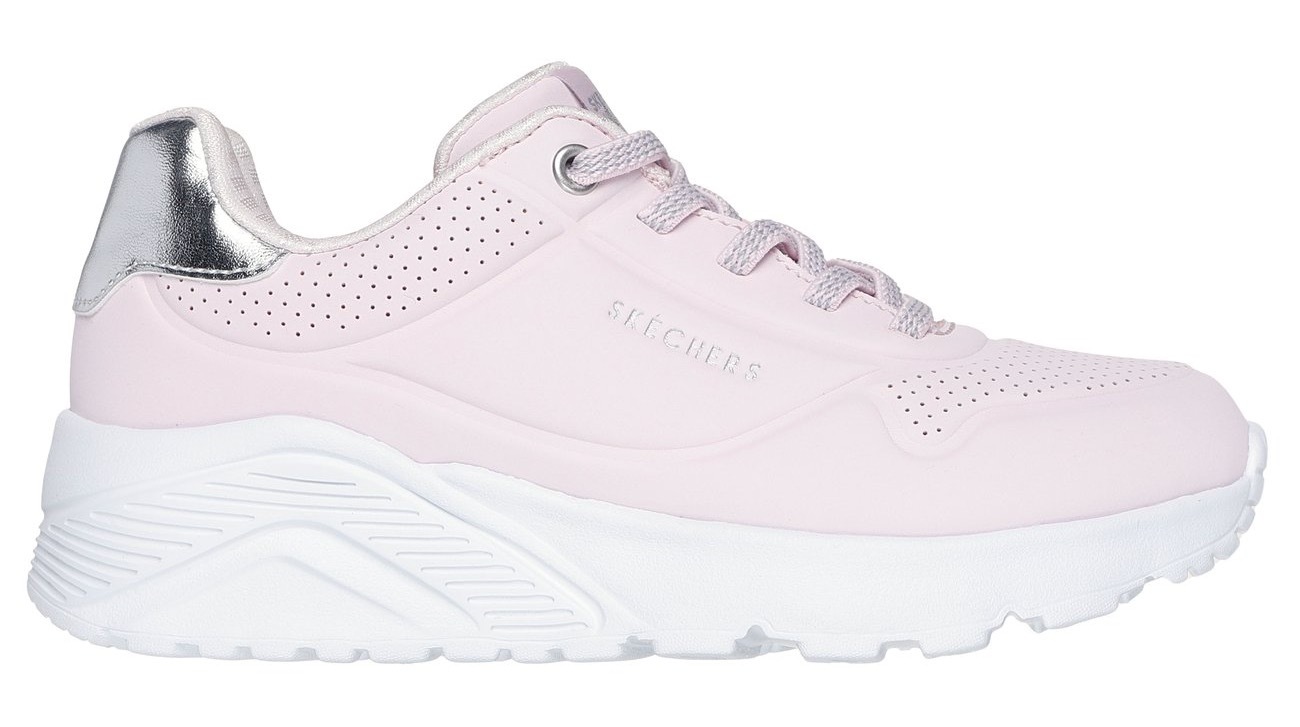 Thumbnail - Skechers Sneaker "UNO LITE", Schnür,-Plateausneaker mit Metallic, Größenschablone zum Download