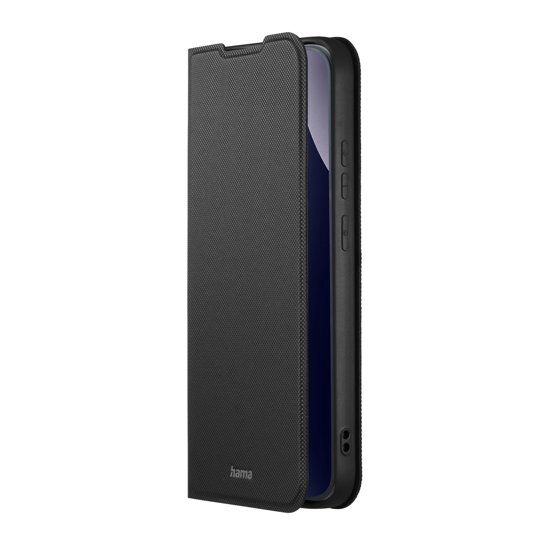 Hama Smartphone-Hülle »Handytasche mit Kartenfächern für Xiaomi Redmi Note 15 Pro 5G schwarz« Smartphones Magnetverschluss, Standfunktion, zwei Kartenfächer, Kameraschutz