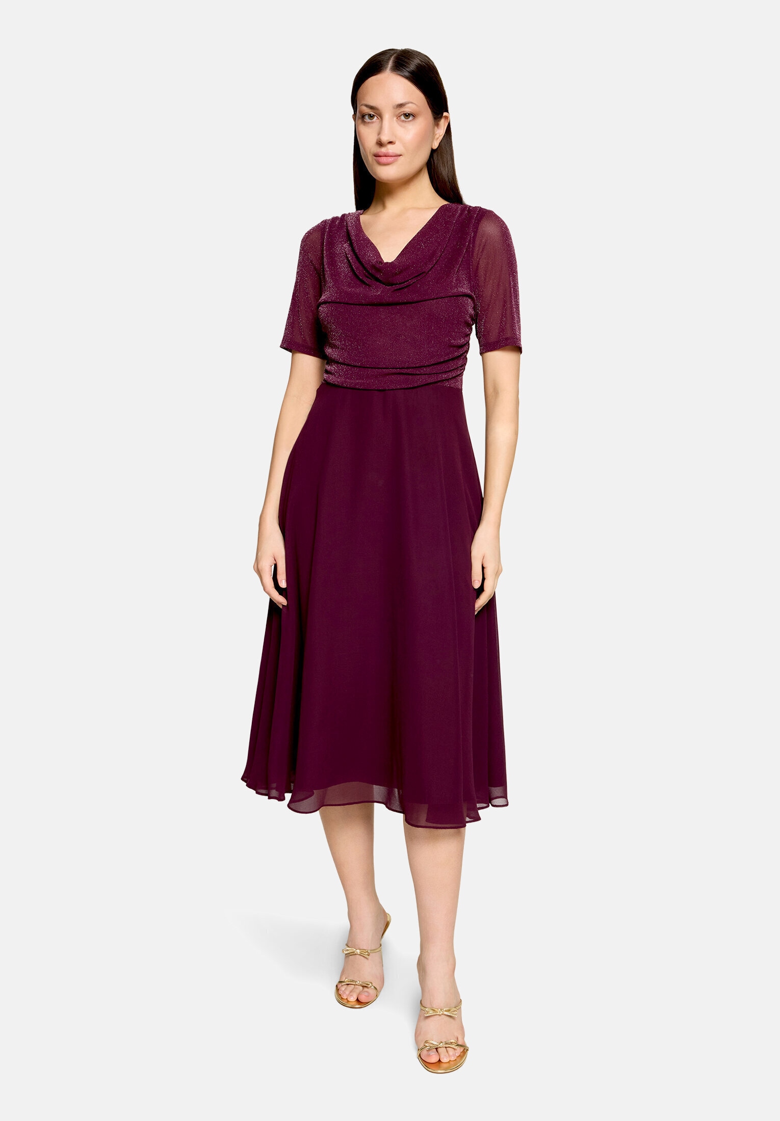 Vera Mont Cocktailkleid »Damen im Glitzer-Look« Ohne Tasche