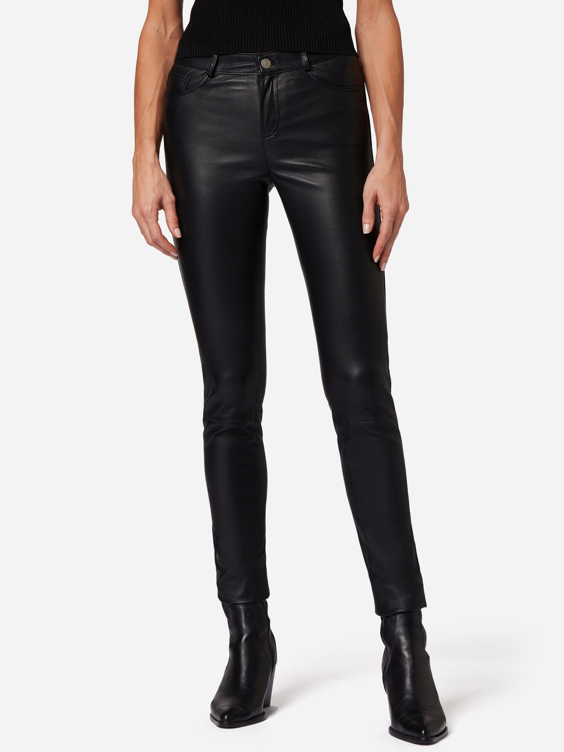 RICANO 5-Pocket-Hose »Lederhose PND (Stretch)«  Handgefertigt aus echtem Leder