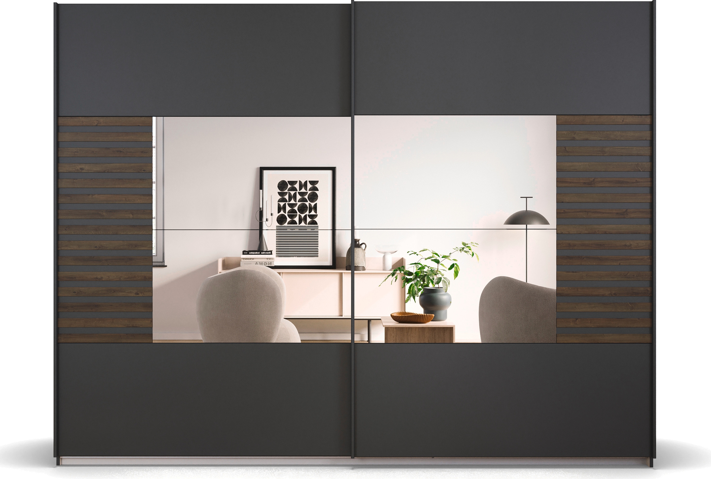 rauch Schwebetürenschrank "Kleiderschrank Schrank Garderobe Schlafzimmersch günstig online kaufen