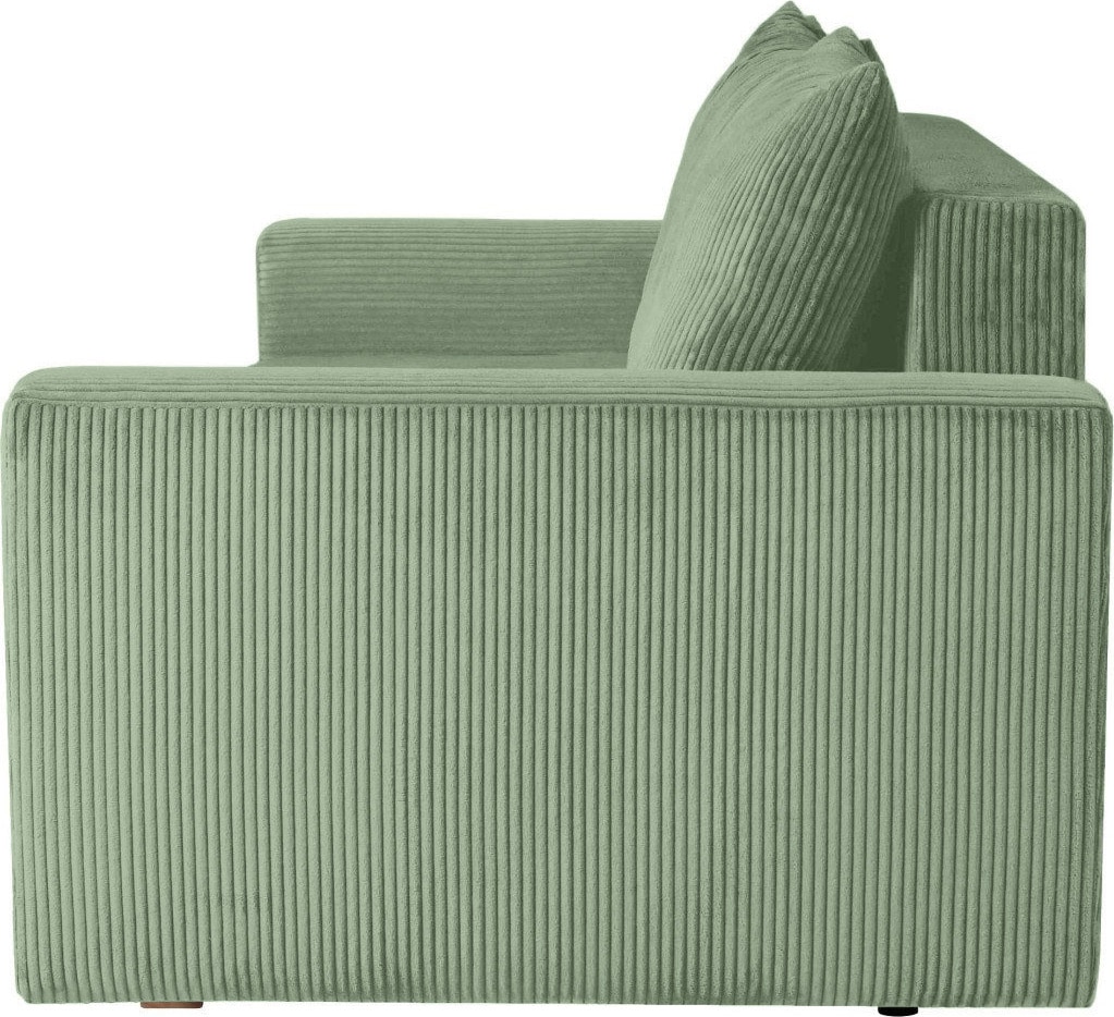 INOSIGN 3-Sitzer »MAGHERA Schlafsofa mit Bettkasten, in hochwertiger Verarbeitung« mit Wellenunterfederung, pflegeleicht Material, B/H/T 230/92,5/79 cm