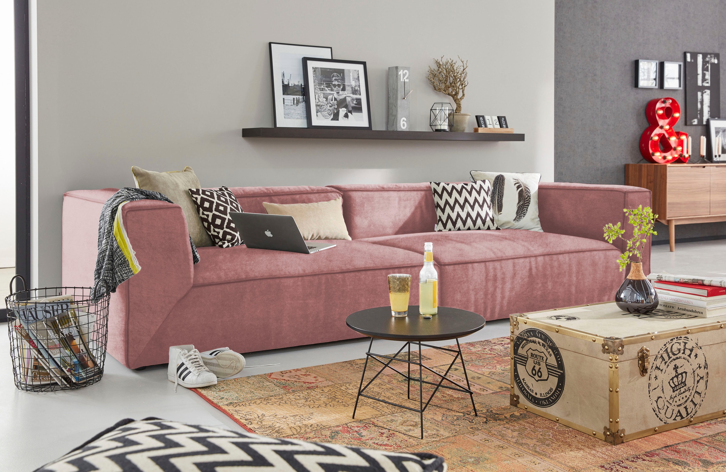 TOM TAILOR HOME Big-Sofa "BIG CUBE", TOM TAILOR Big-Sofa >>BIG CUBE