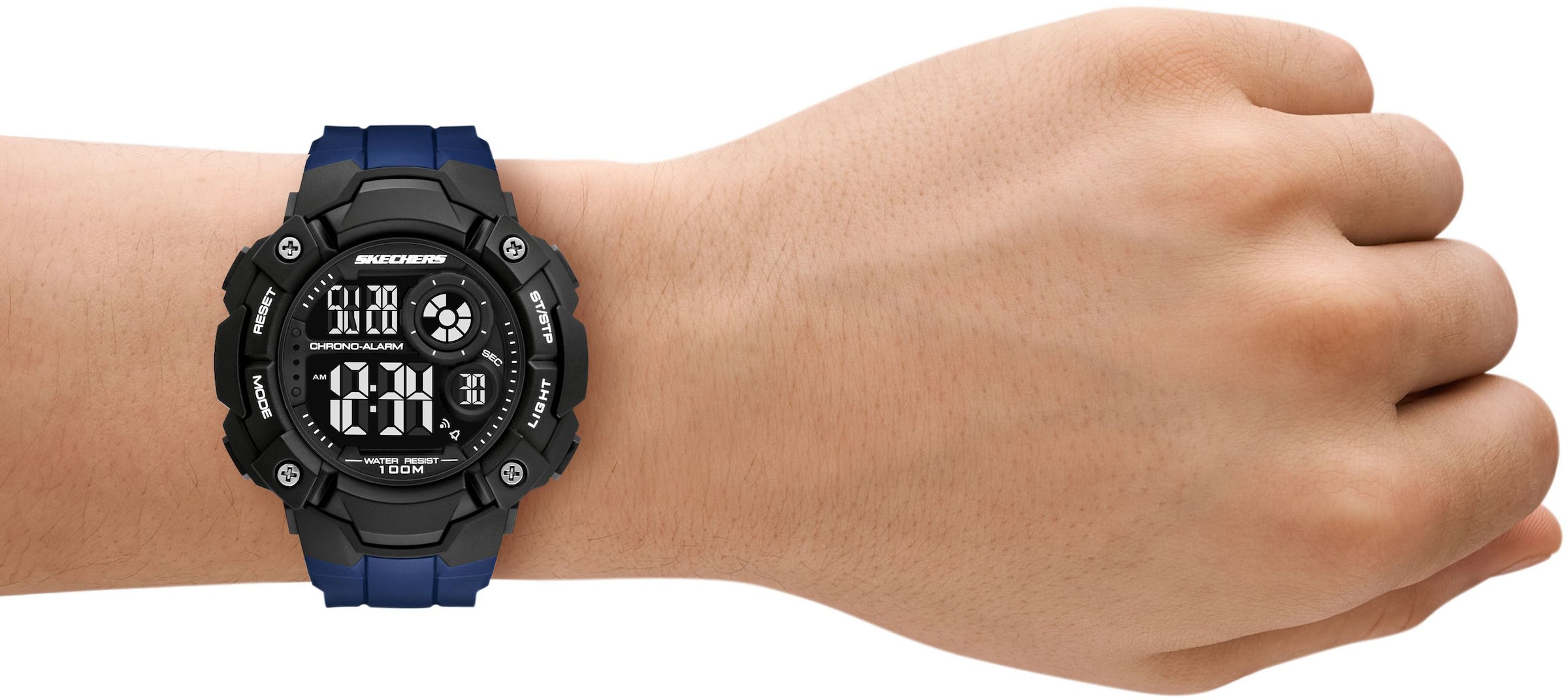 Skechers Chronograph »WESTLAWN«, Quarzuhr, Armbanduhr, Herrenuhr, digital, Tag, Wochentag