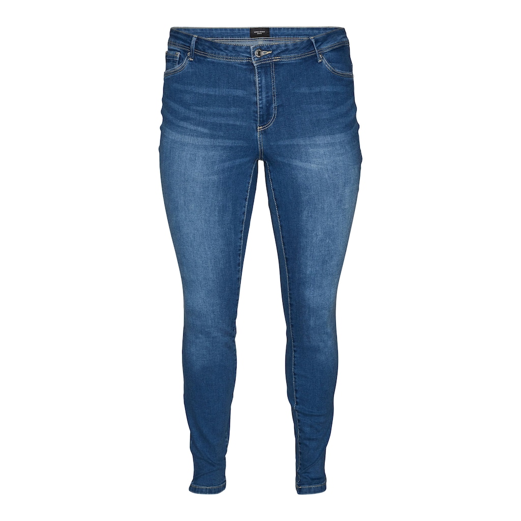 Vero Moda Curve Slim-fit-Jeans »VMFANYA SLIM JEANS VI3312 GA CUR NOOS«