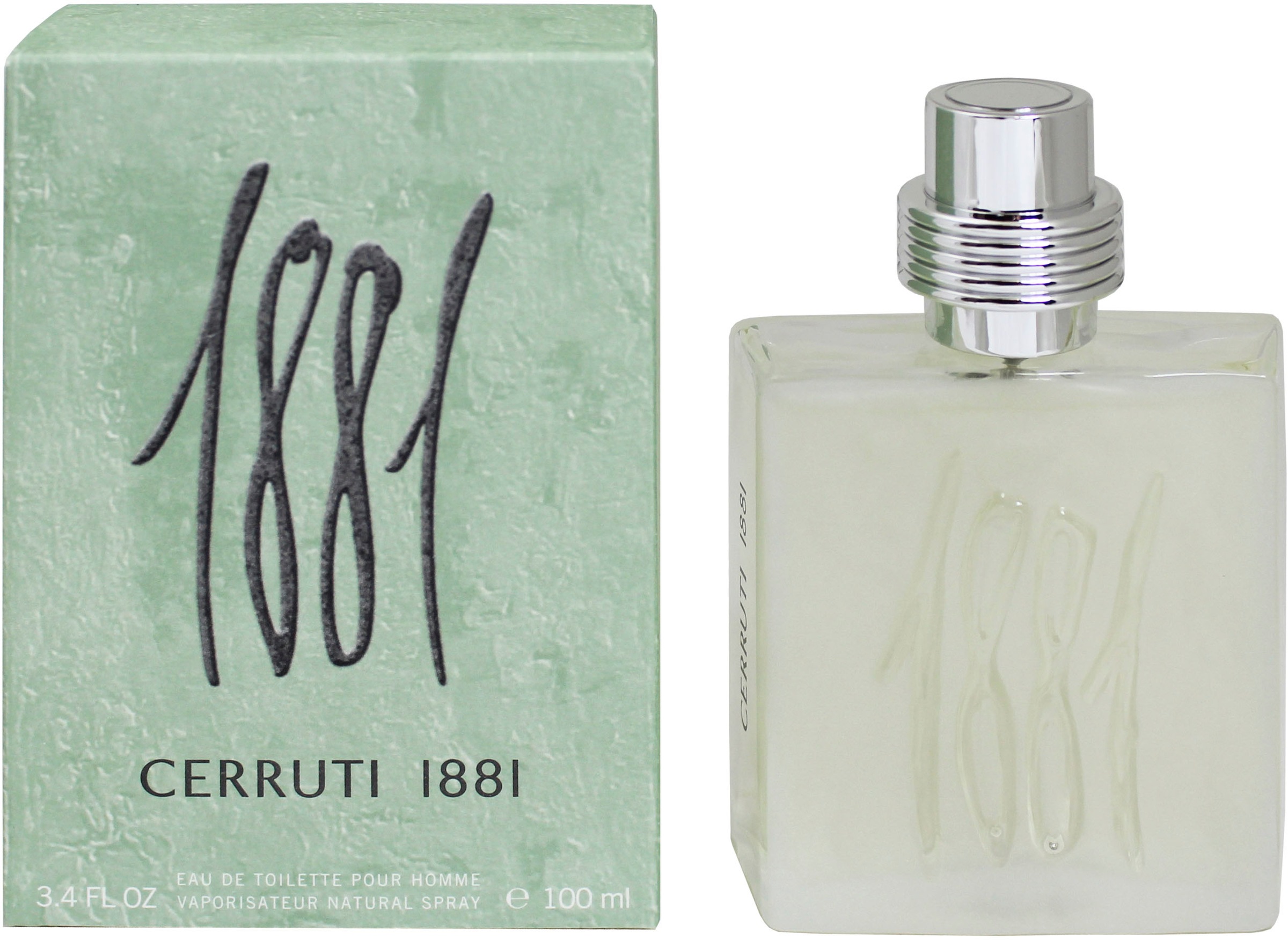 CERRUTI Eau de Toilette »Cerruti 1881 Homme«, mit würzigen Kräutern in der Eröffnung