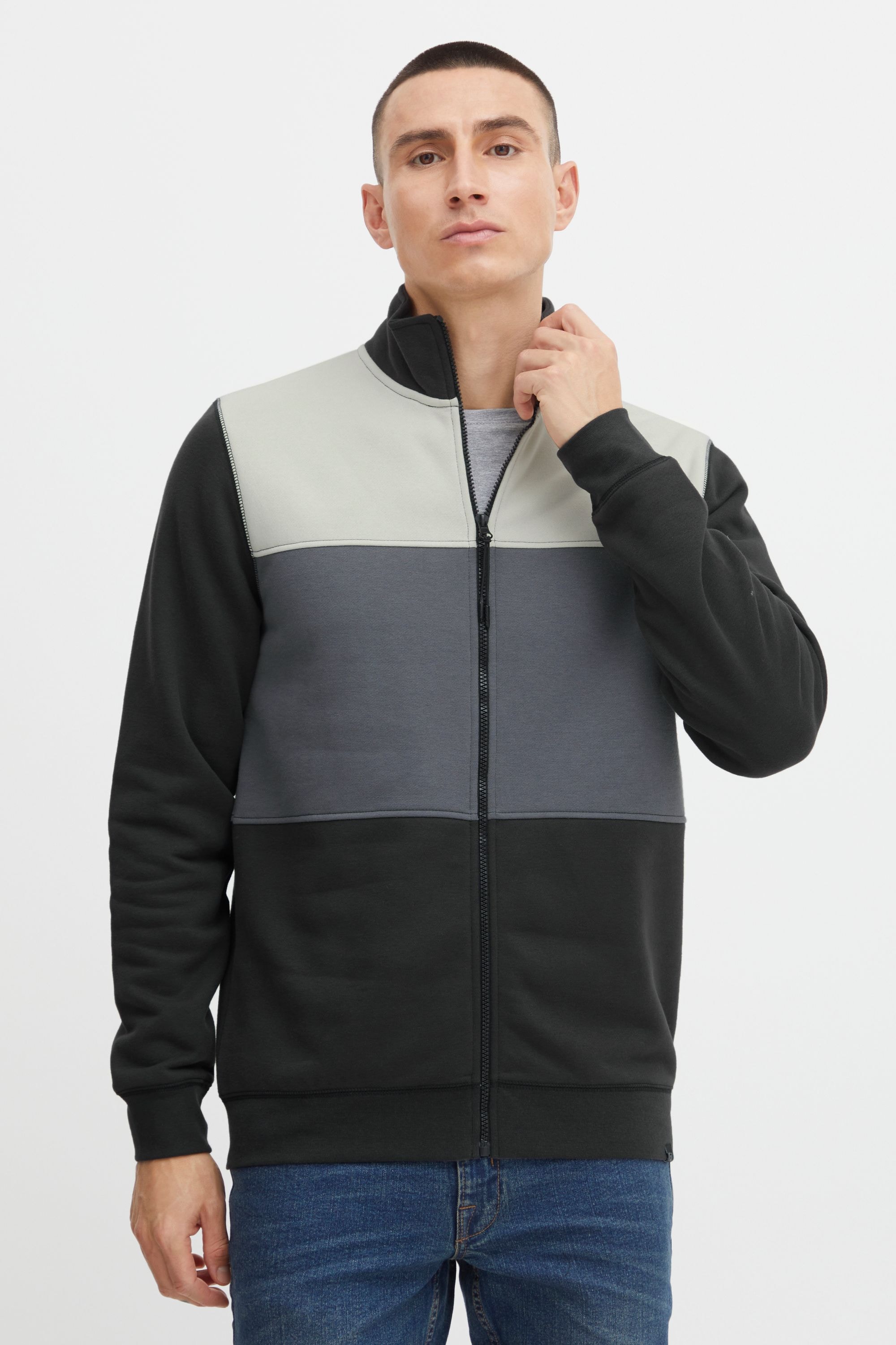 Blend Sweatjacke "BHBlock", Stilvolle Sweat Zip-Jacke günstig online kaufen