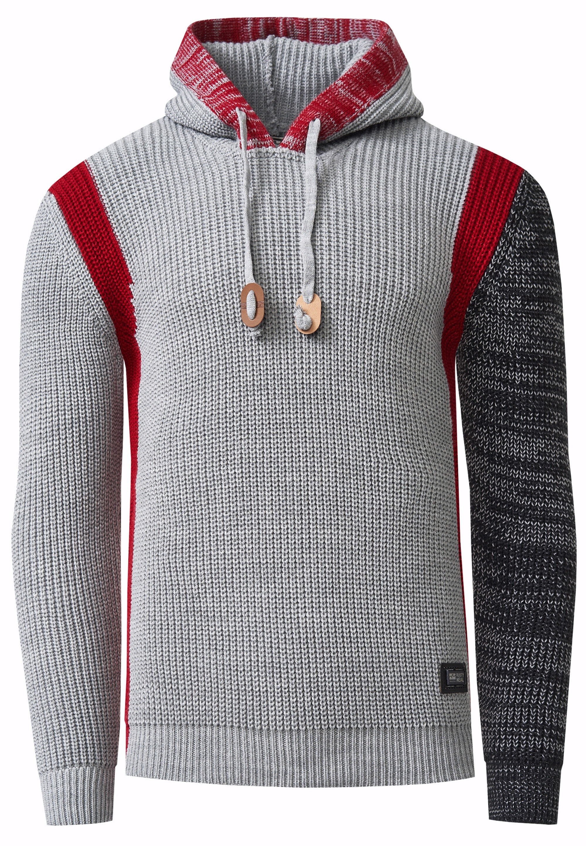 Rusty Neal Strickpullover, mit Kontrast-Details