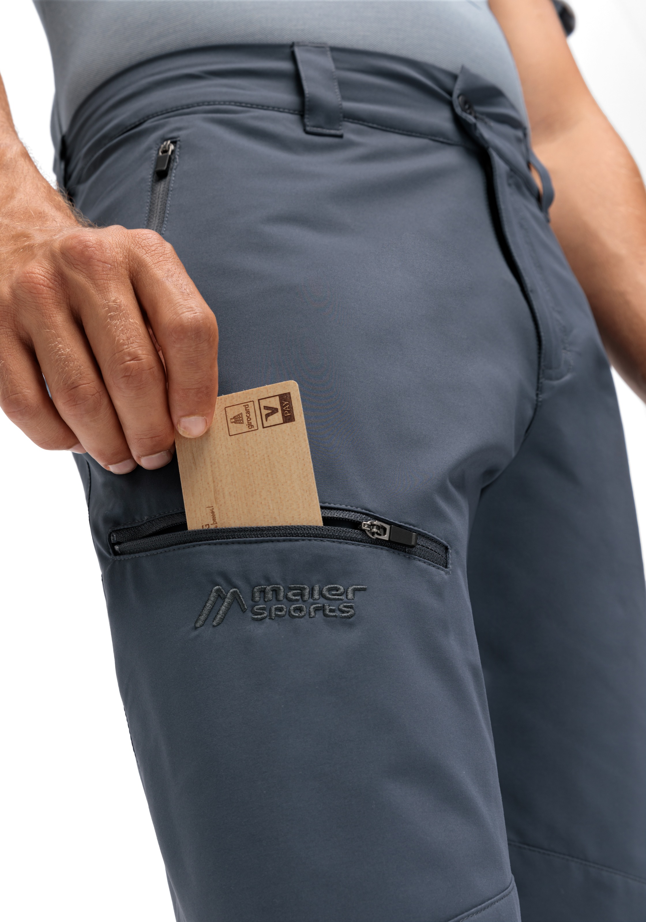 Maier Sports Outdoorhose "Nil Loop", Herren Wanderhose, Funktionshose mit T günstig online kaufen