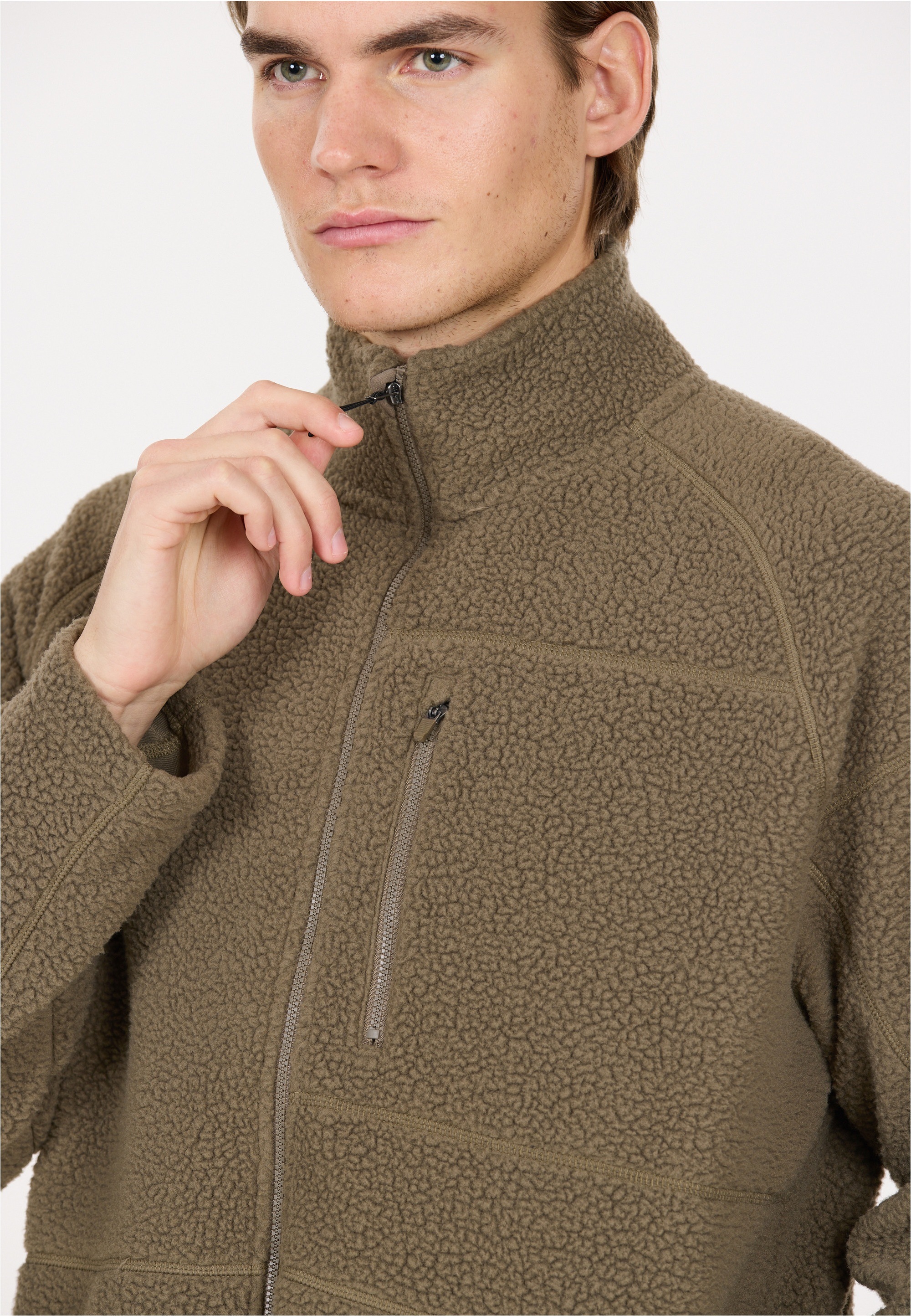 Virtus Fleecejacke »Danvi« mit wärmendem Pile-Fleece
