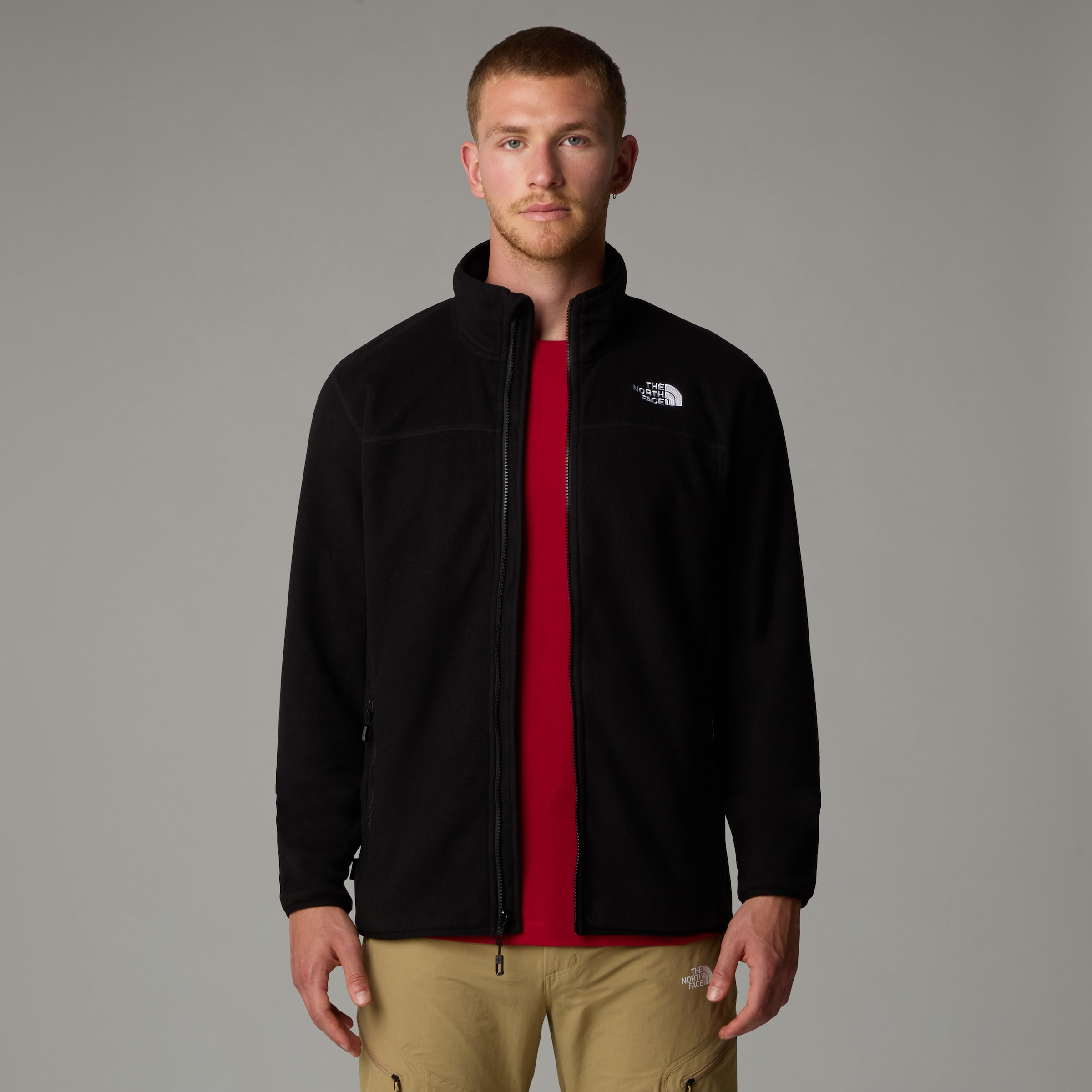 The North Face Fleecejacke "M 100 GLACIER FULL ZIP - EU" mit hochschließend günstig online kaufen