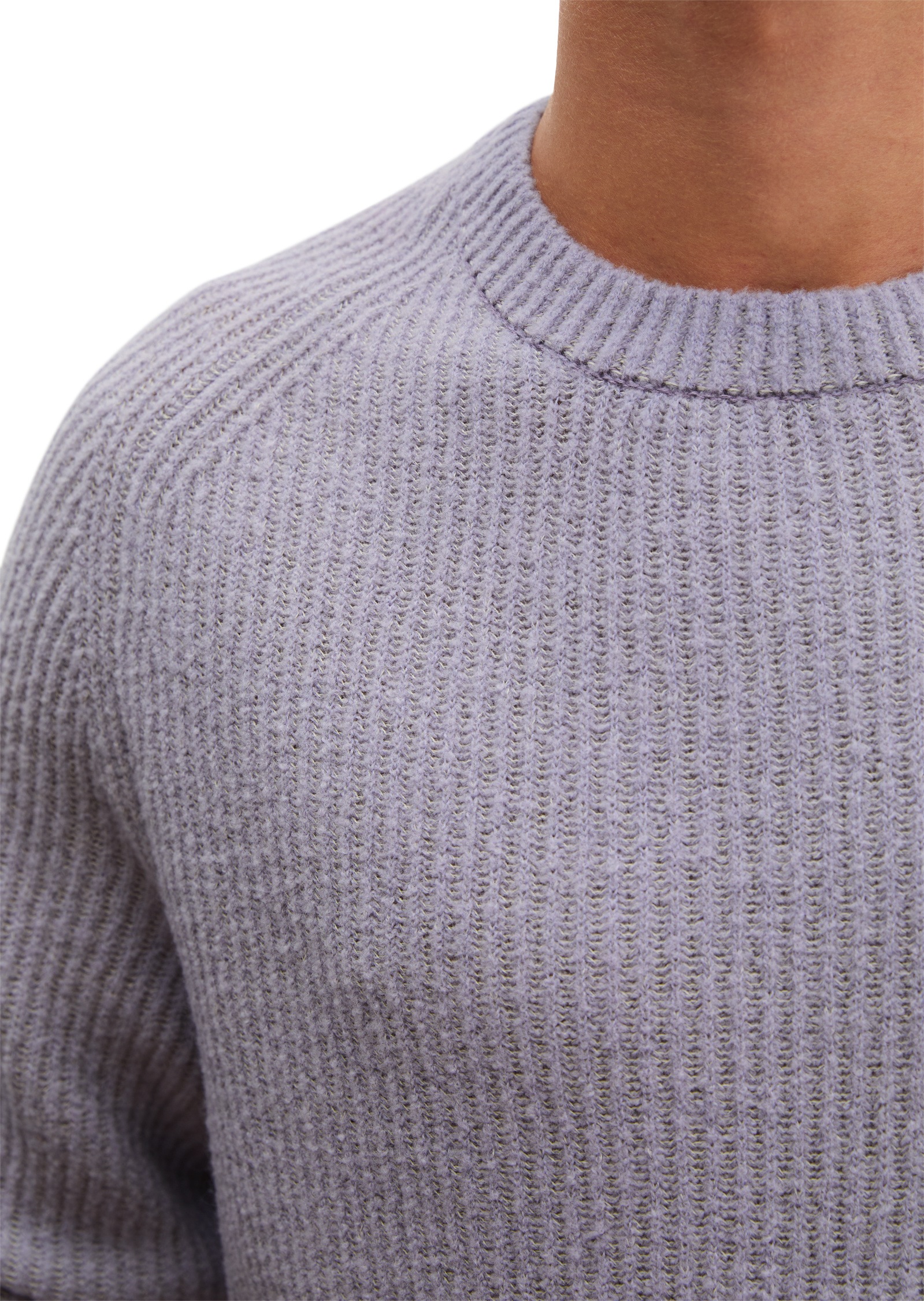Marc O'Polo Strickpullover »aus weichem Schurwolle-Mix«