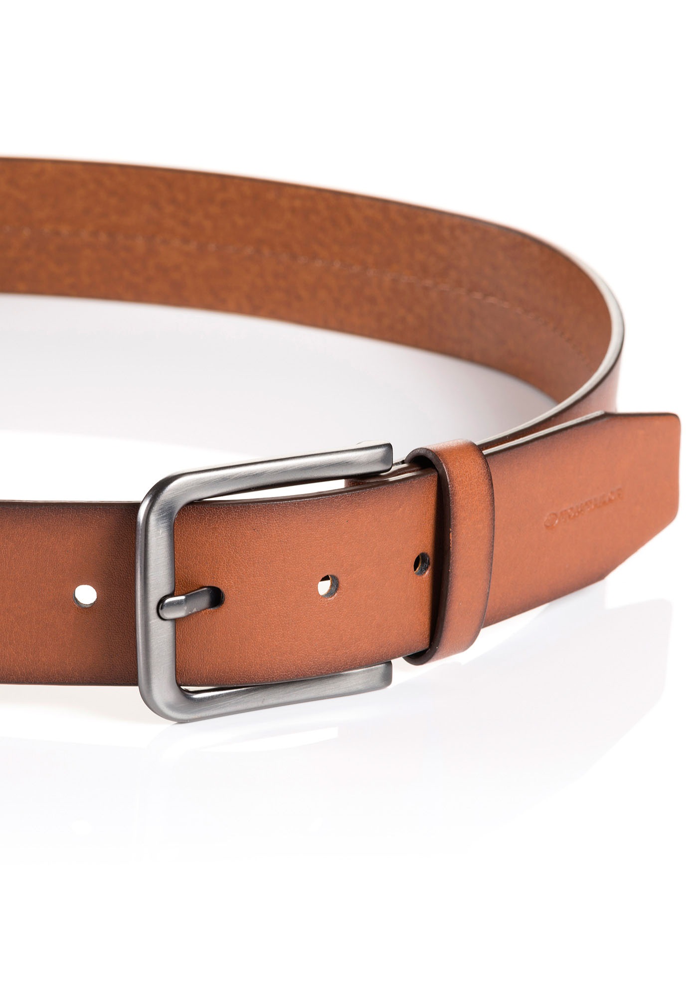 Thumbnail - TOM TAILOR Synthetikgürtel "TTRoss" mit geschwärzter Schließe und Logoprägung auf der Spitze