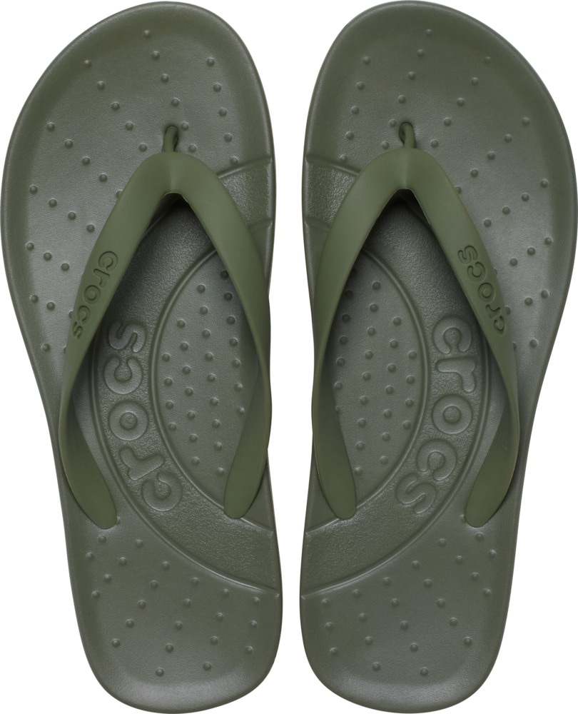 Crocs Zehentrenner »Crocs Flip«, Badeschuh, Sandale, Sommerschuh mit weichem Zehensteg