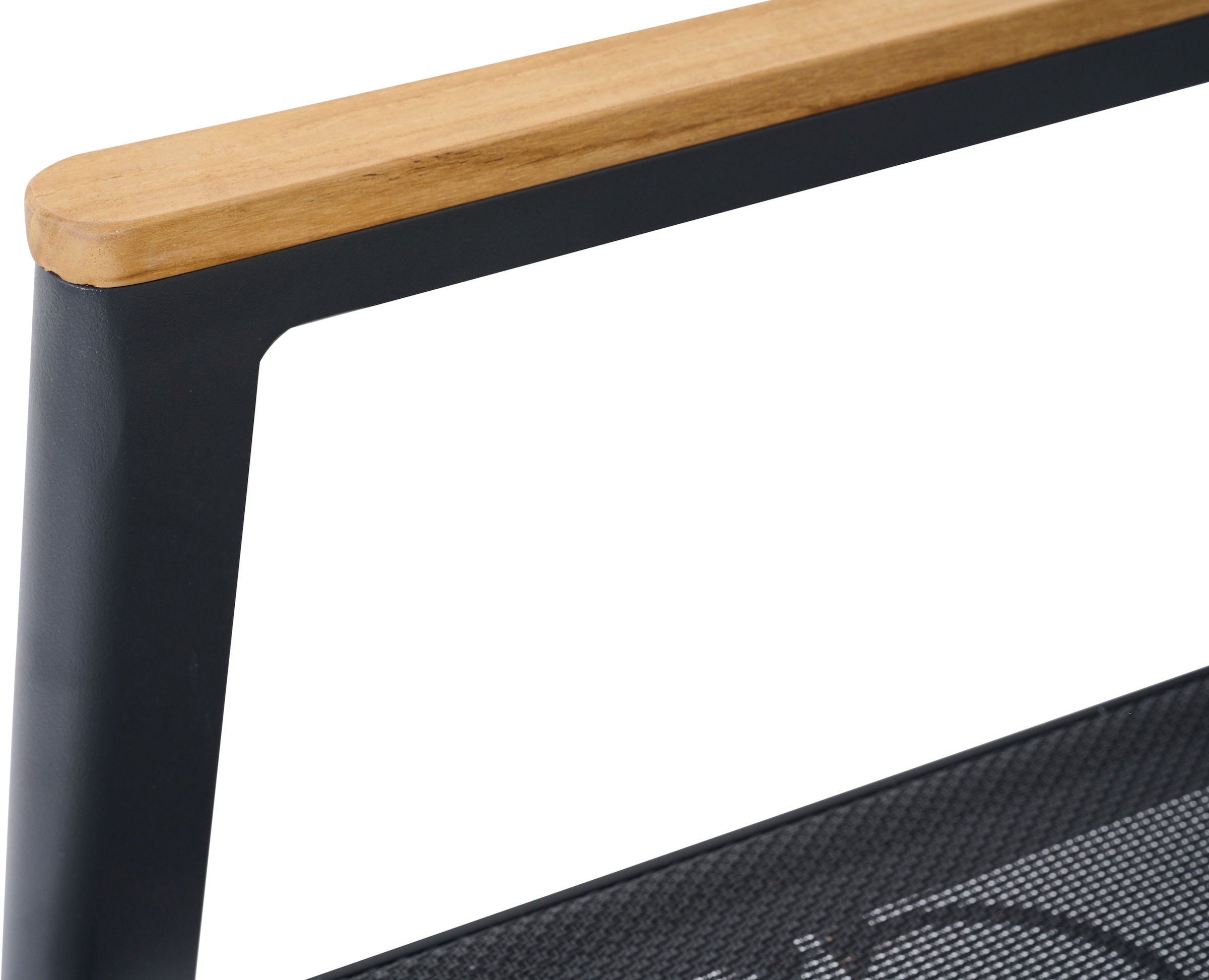 Siena Garden Gartensessel »BOLOGNA Move Sessel« Aluminiumgestell, Rope Geflecht, Armlehnen aus Teak FSC 100%