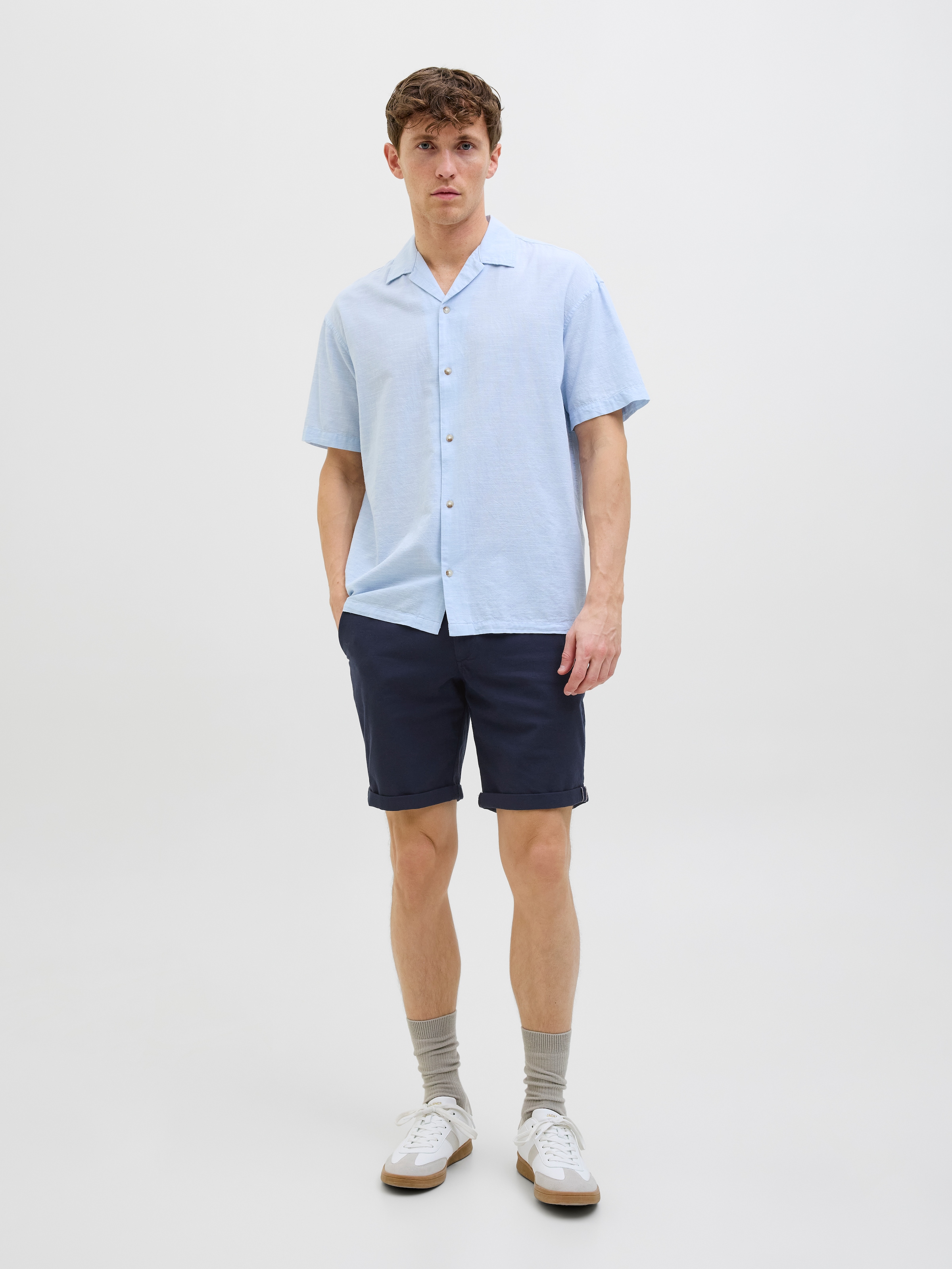 Jack & Jones Chinoshorts »JPSTFURY JJSHORTS ANA SN«, mit Taschen