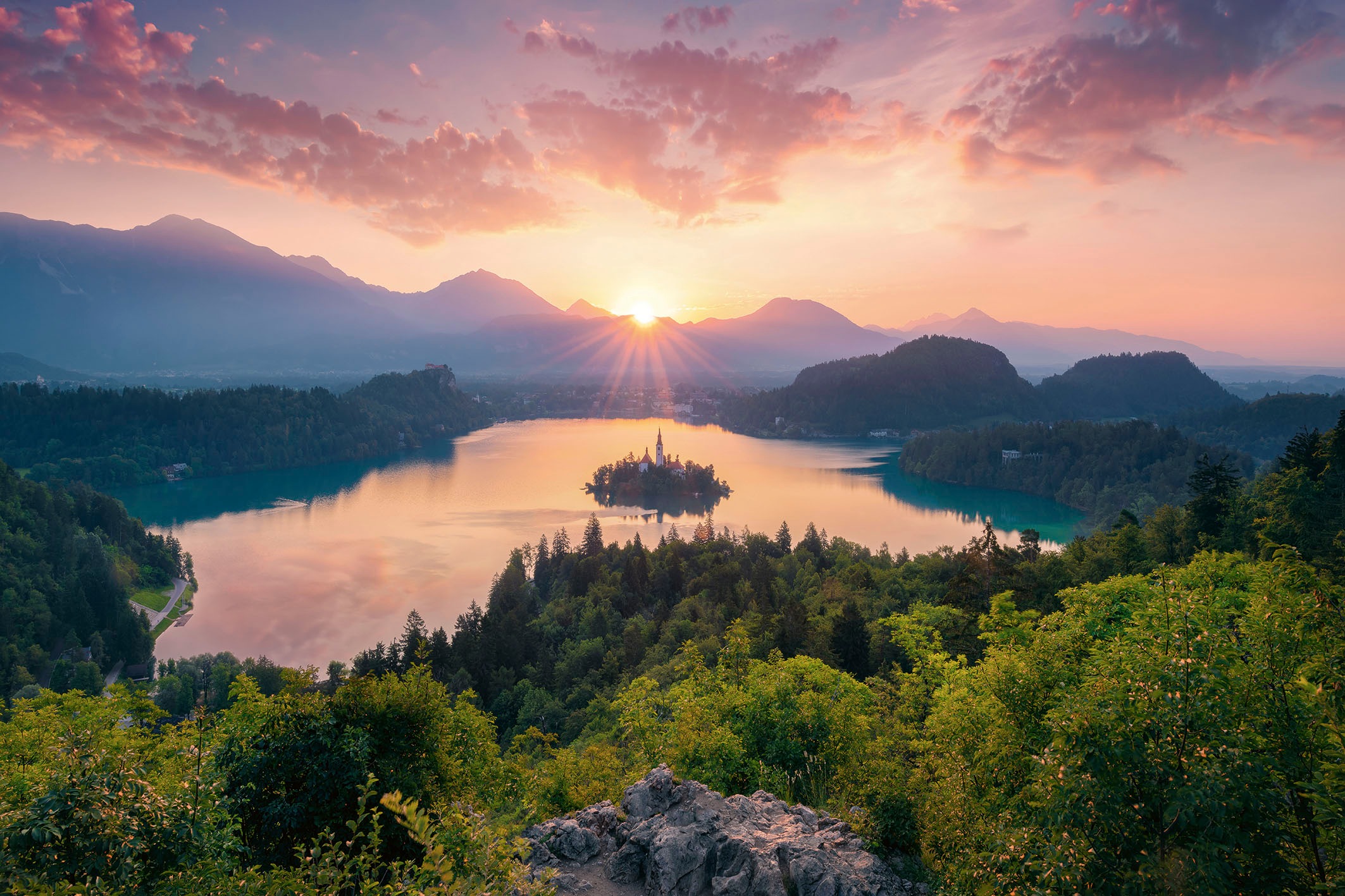 Ravensburger Puzzle »Bleder See, Slowenien«, Made in Germany; FSC®- schützt Wald - weltweit