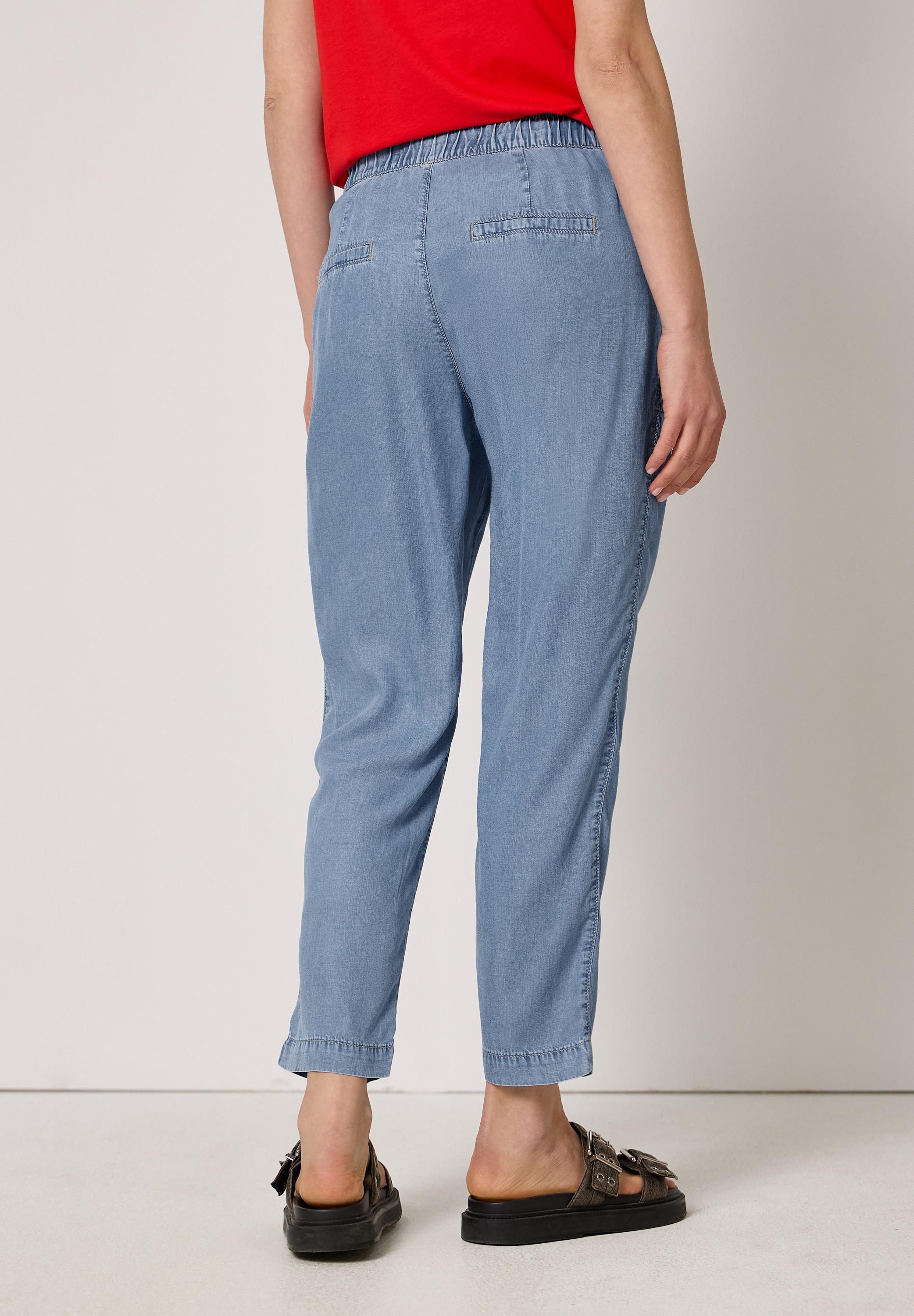 STREET ONE STUDIO Jogger Pants  aus Lyocell