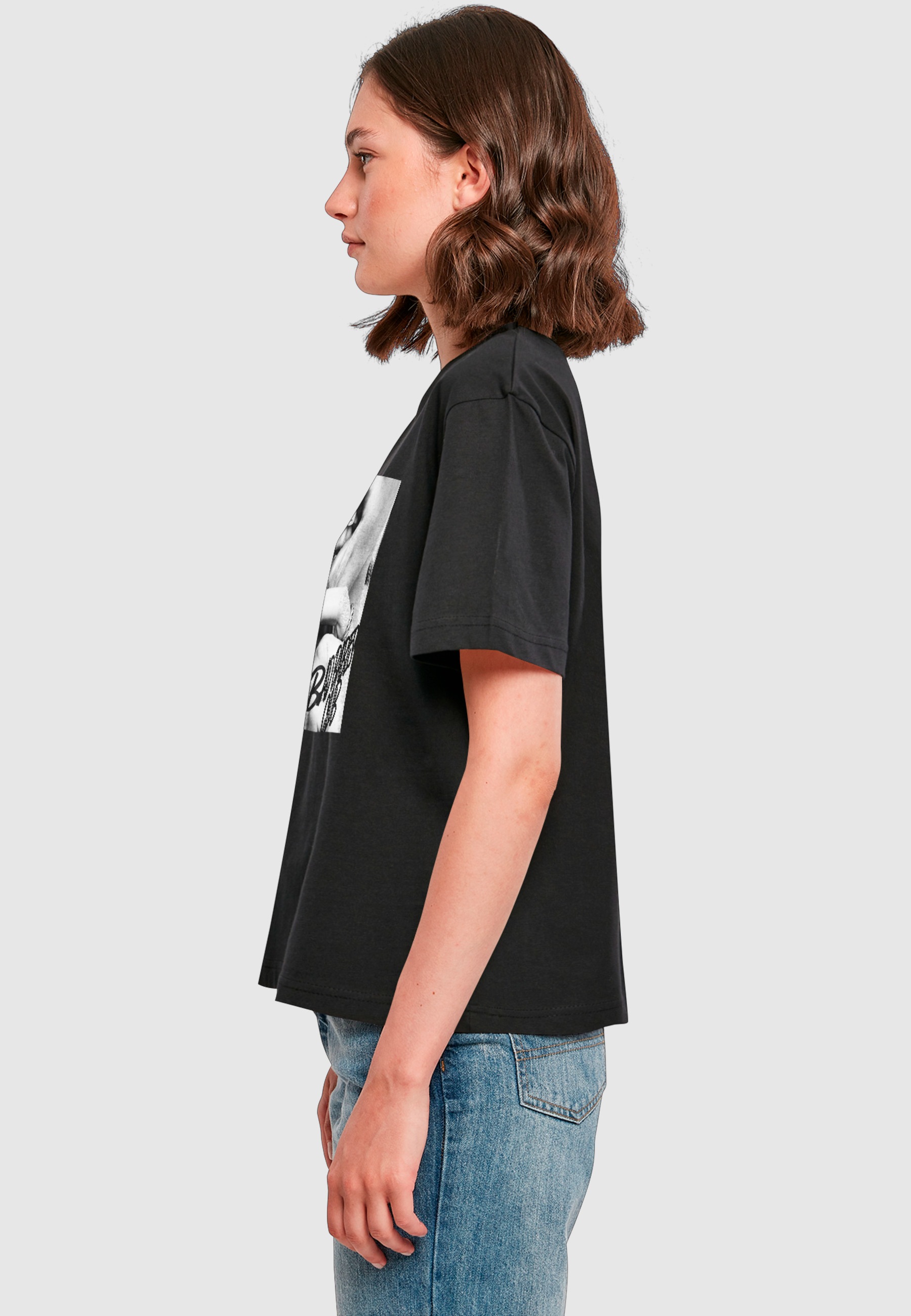 Miss Tee T-Shirt »Miss Tee Damen Lip Tattoo Tee« 1 Stk.
