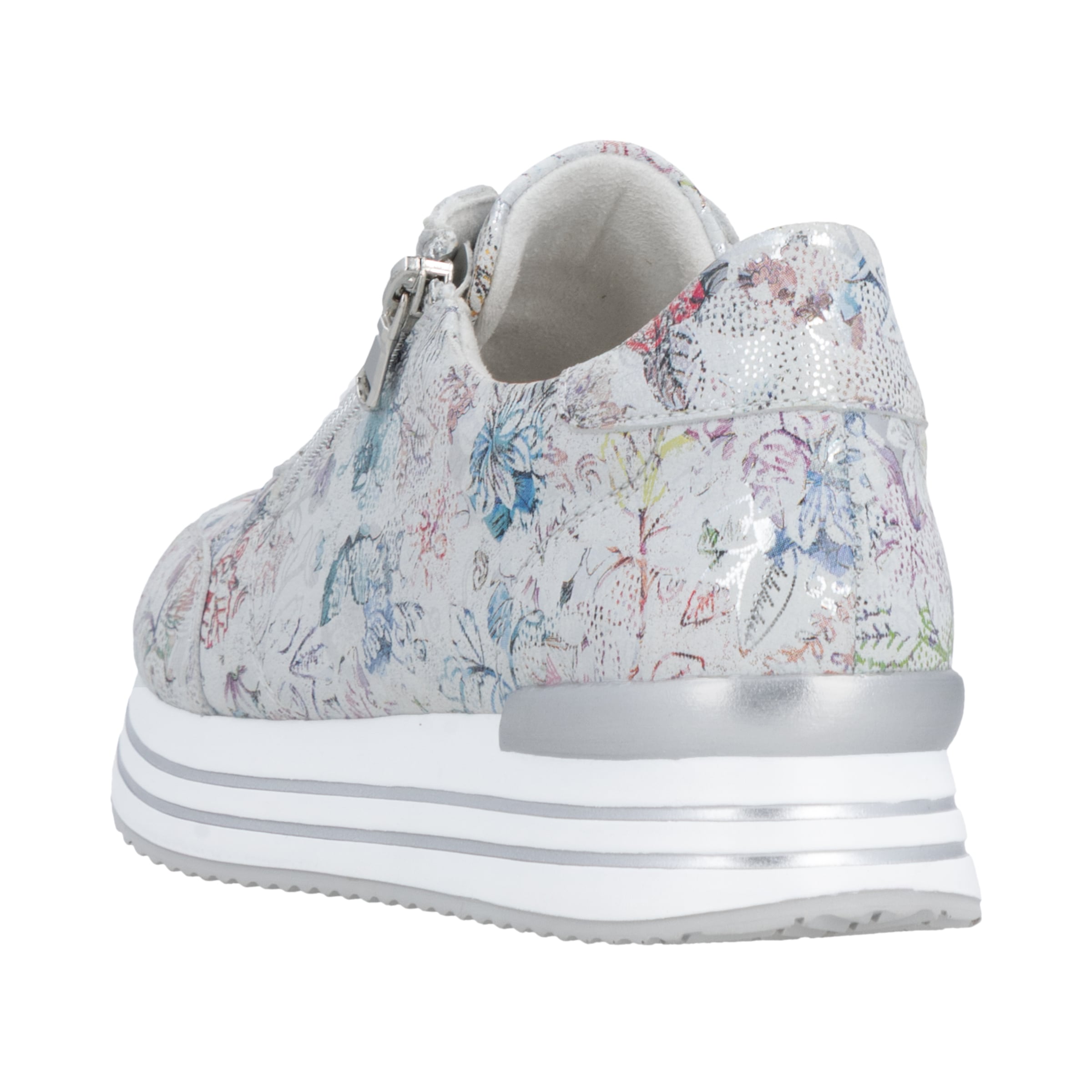 Remonte Plateausneaker  Freizeitschuh, Halbschuh, Schnürer mit Wechselfußbett