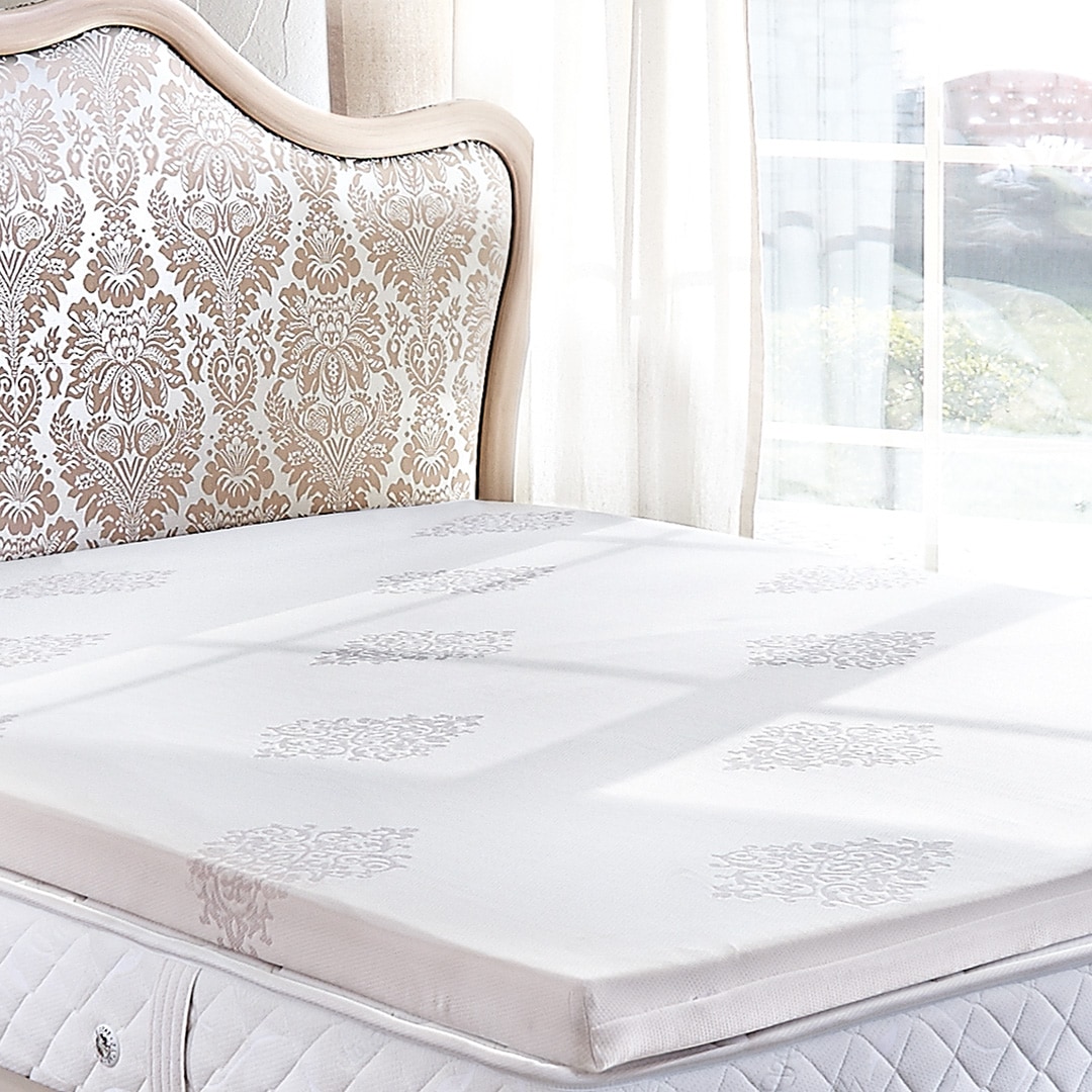 Yatas Bedding Topper »Topper Visco, Topper 90x200, 200x200 cm & weitere Größen«, (1 St.), Boxspringbett, Allergiker geeignet (Hausstauballergiker)