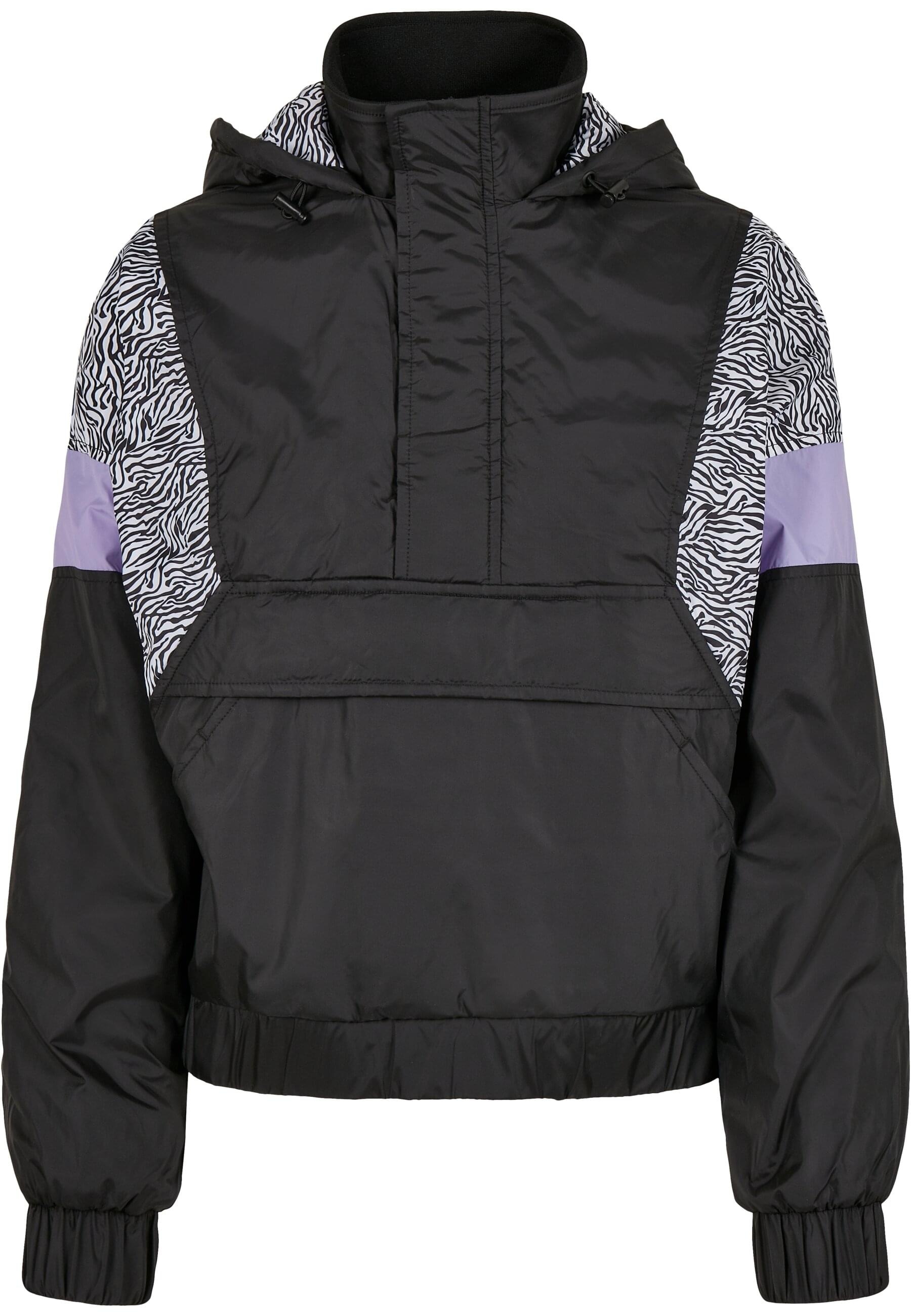 URBAN CLASSICS Allwetterjacke "Urban Classics Damen Ladies AOP Mixed Pull O günstig online kaufen