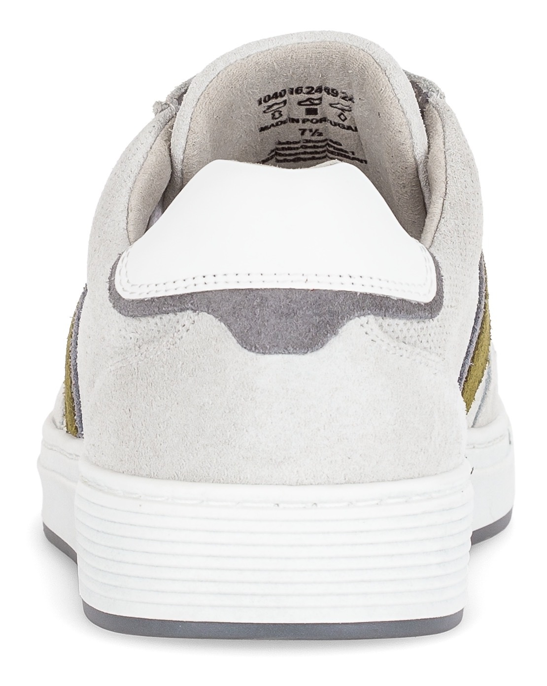 Pius Gabor Sneaker, Freizeitschuh, Halbschuh, Schnürer mit Kontrastbesätze, Weite G