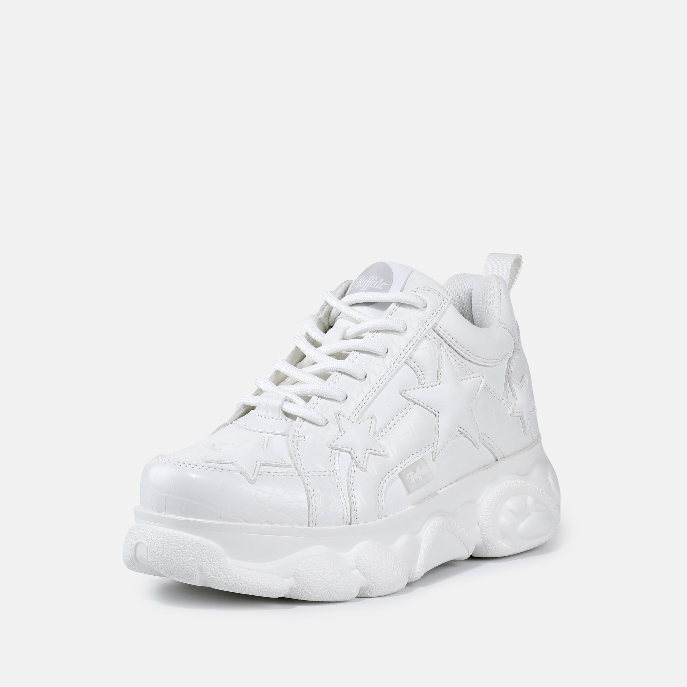Buffalo Plateausneaker "CLD CORIN STARS" Schnürschuh, Chunky-Sneaker mit Sternen-Applikation