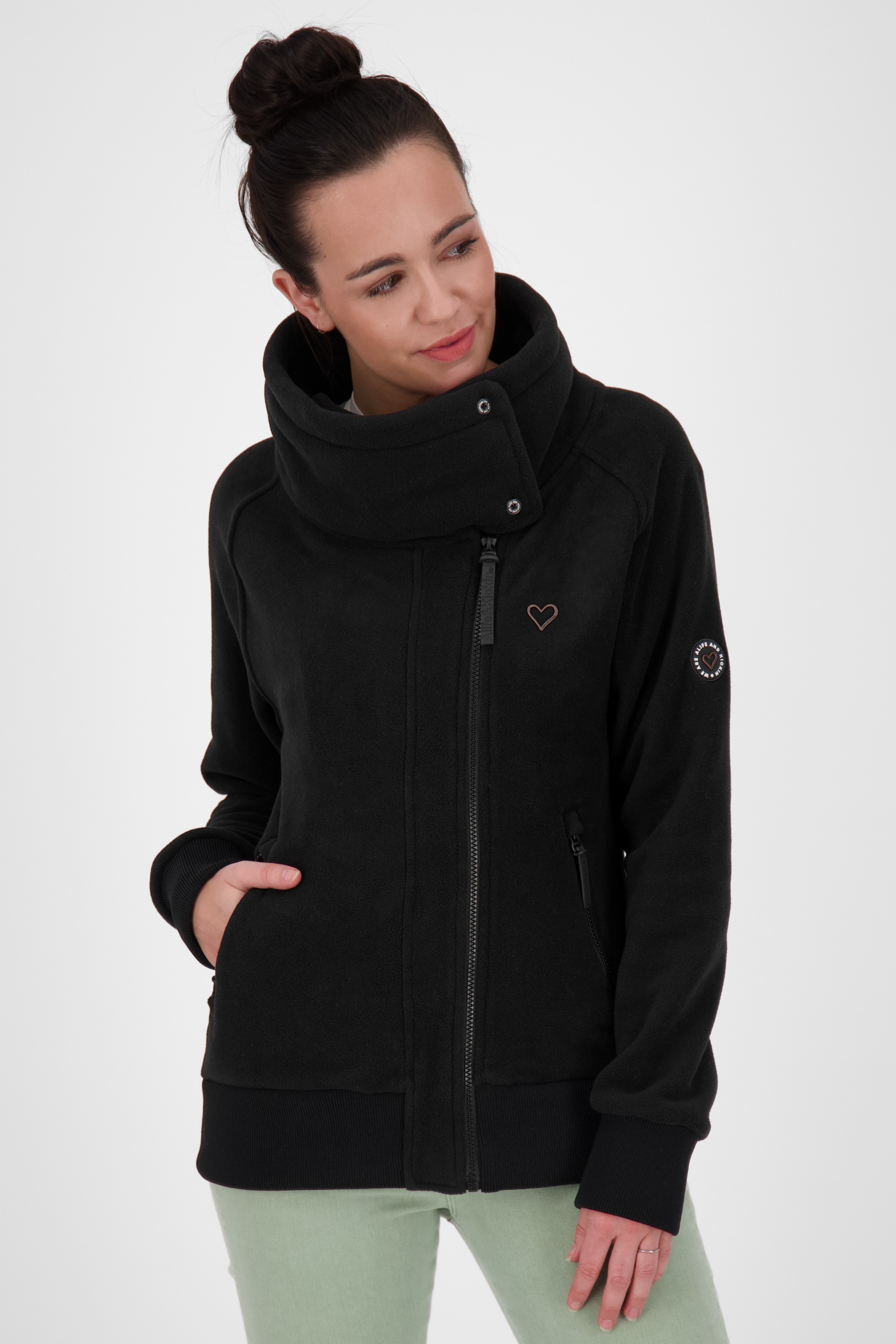 Alife & Kickin Kapuzensweatjacke "Damen MerritAK F" günstig online kaufen