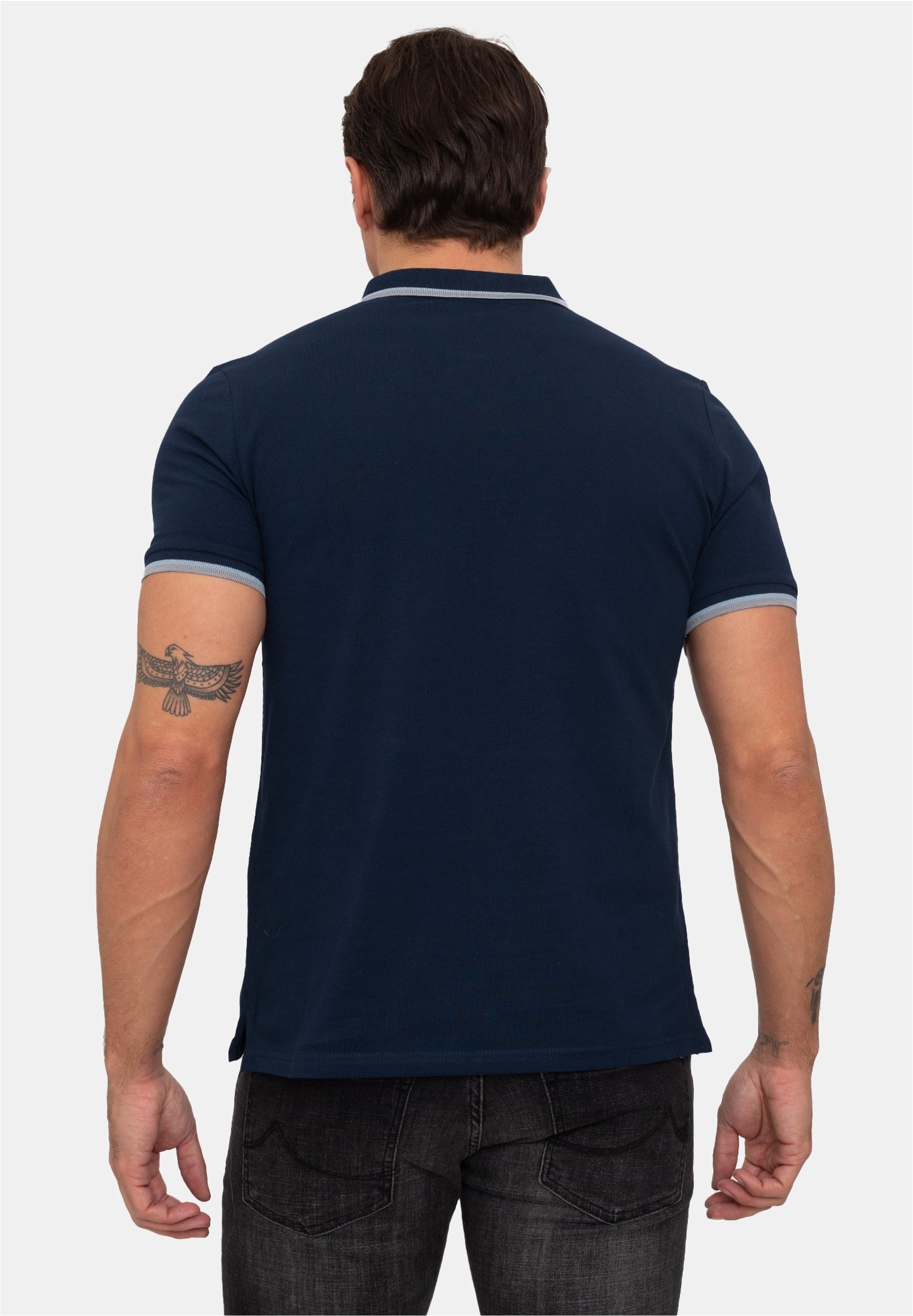 SIR RAYMOND TAILOR Poloshirt »Marcus«, (1 tlg.), mit klassischem Kragen und kurzer Knopfleiste