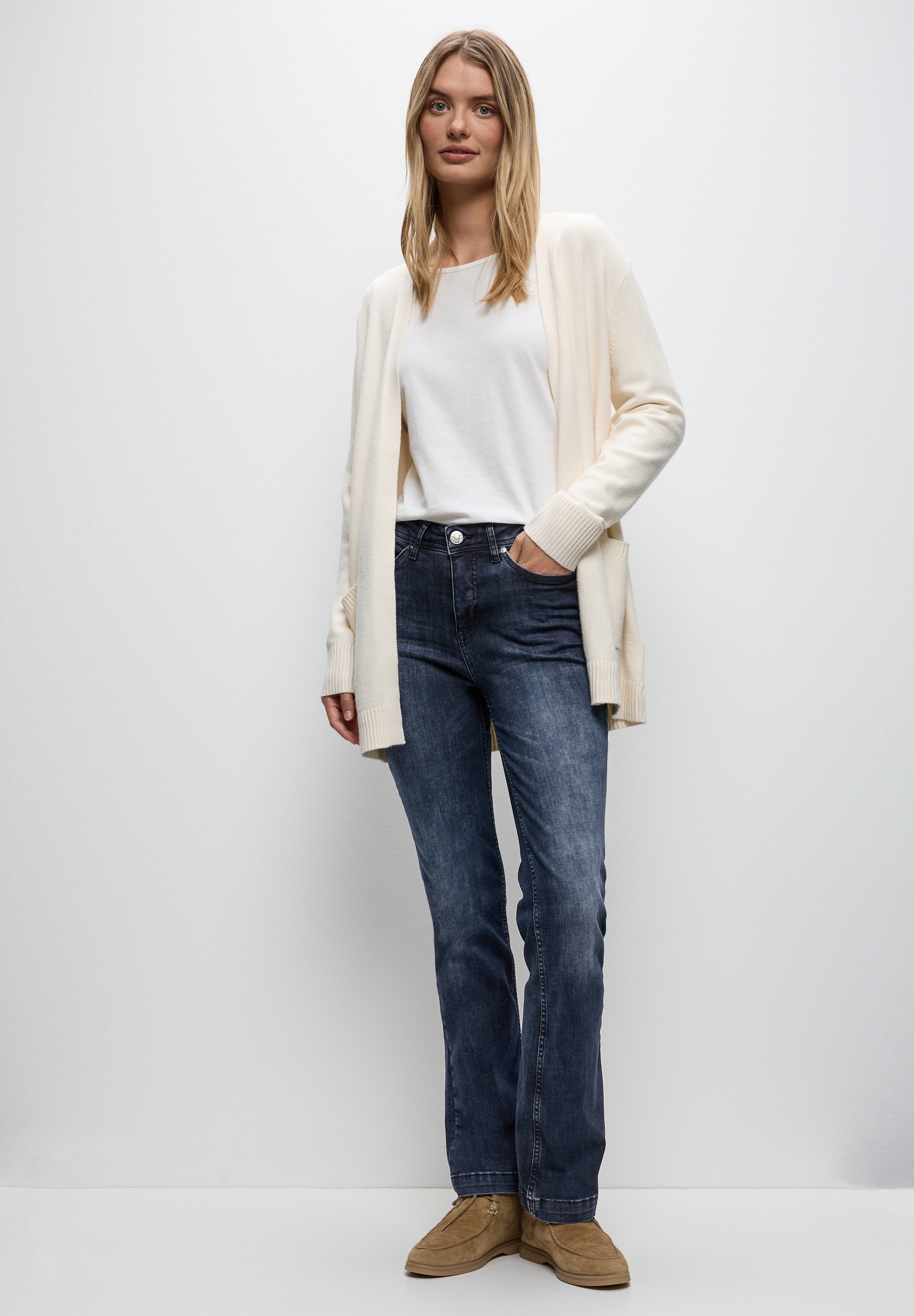 STREET ONE Slim-fit-Jeans, High Waist