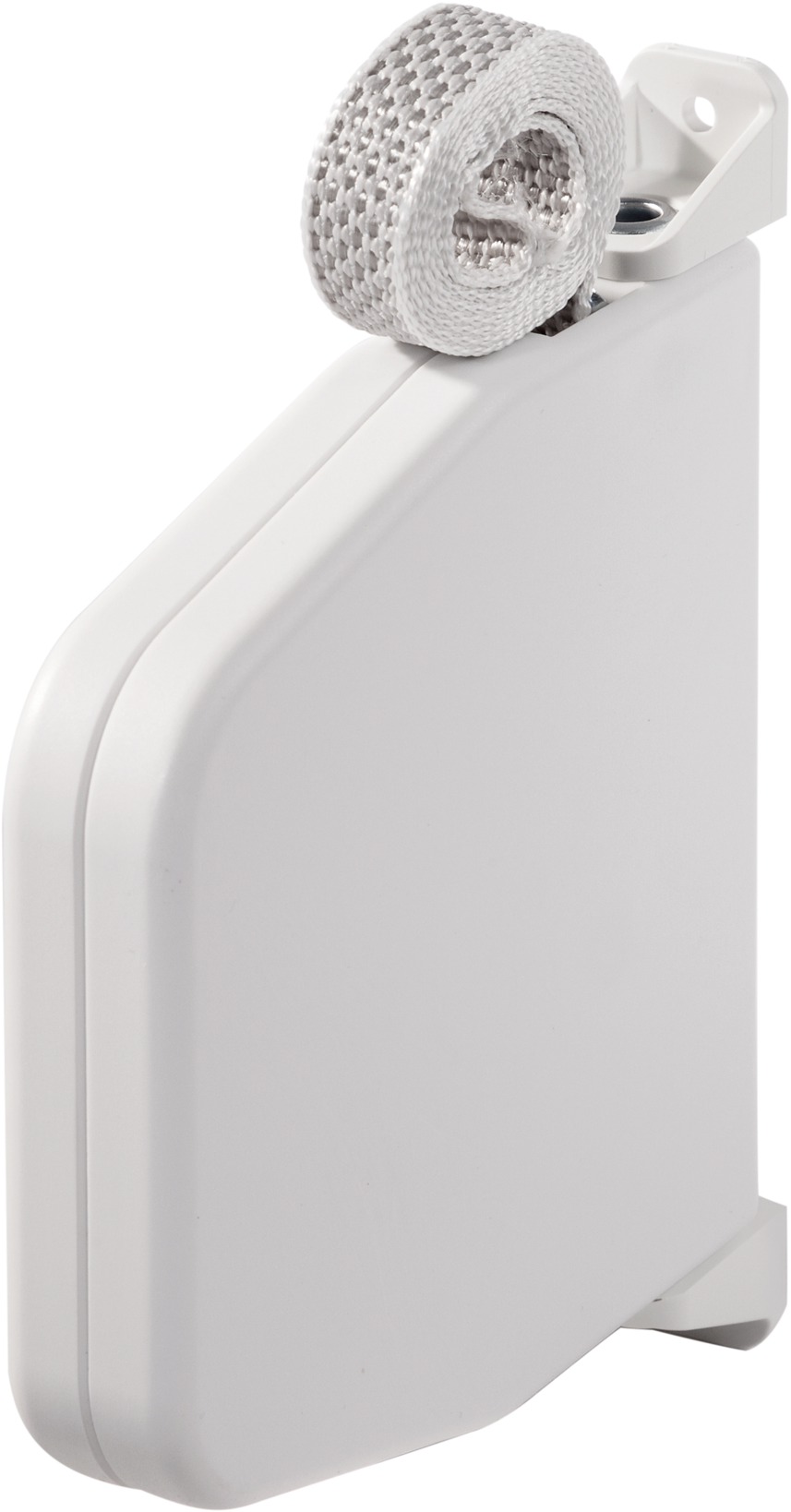 SCHELLENBERG Aufputz-Gurtwickler »Aufschraubwickler für das Rollladensystem Mini«, schwenkbar, mit vormontiertem Rollladengurtband, braun oder weiß