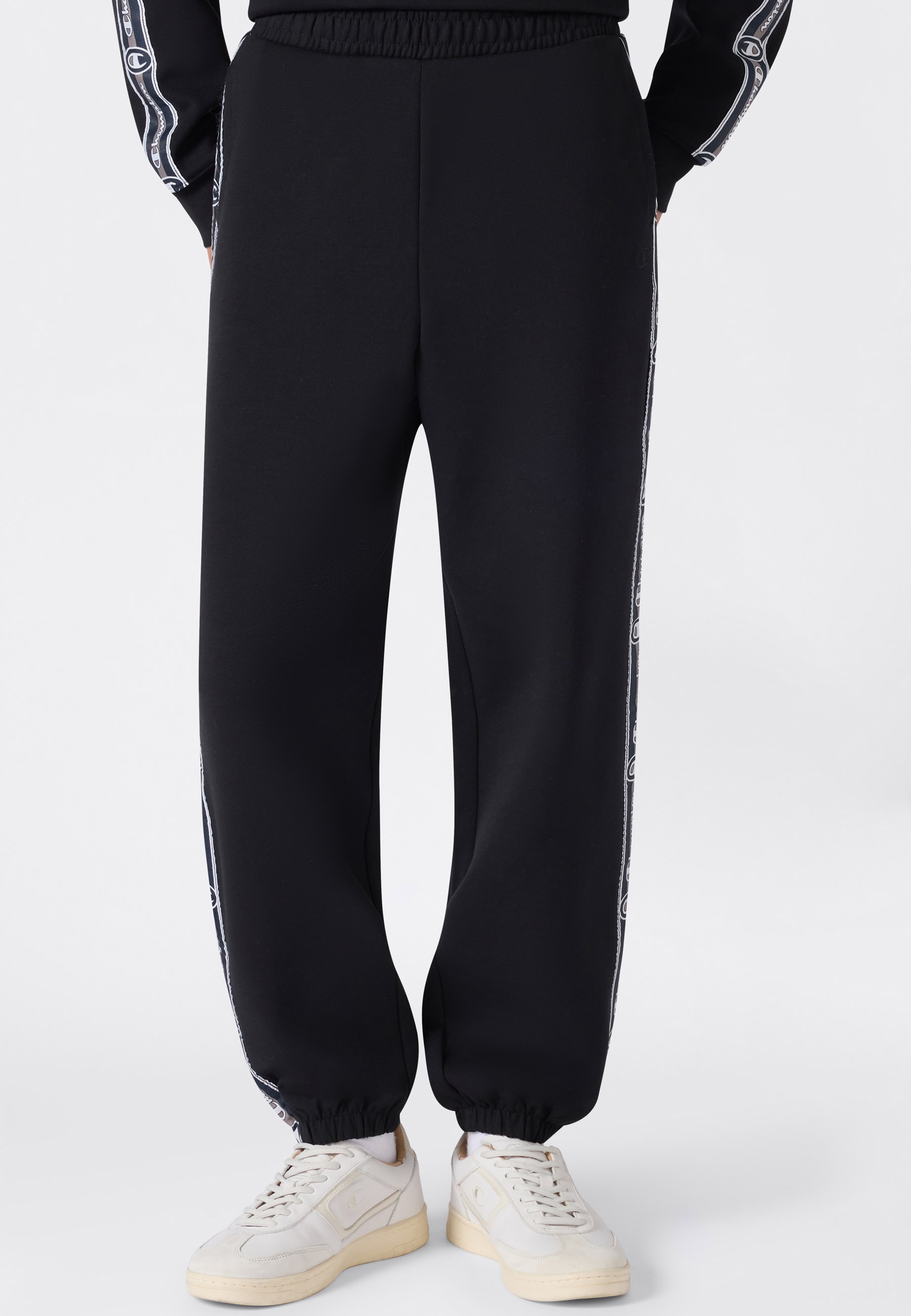 Champion Jogginghose "SPORTWEAR CUFFED PANTS Loose Fit Stretch Cotton" mit Cuffed Pants Schnitt, in Stretch-Qualität, Loose Fit