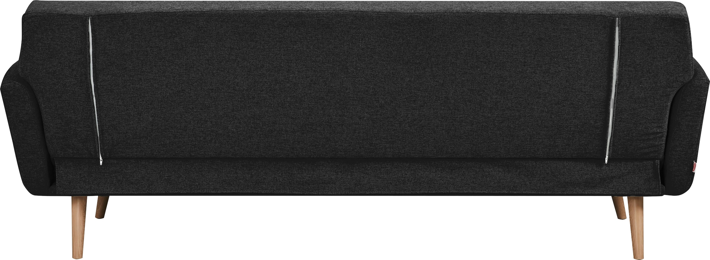 SalesFever Schlafsofa, Knopfheftung an der Rückenfläche