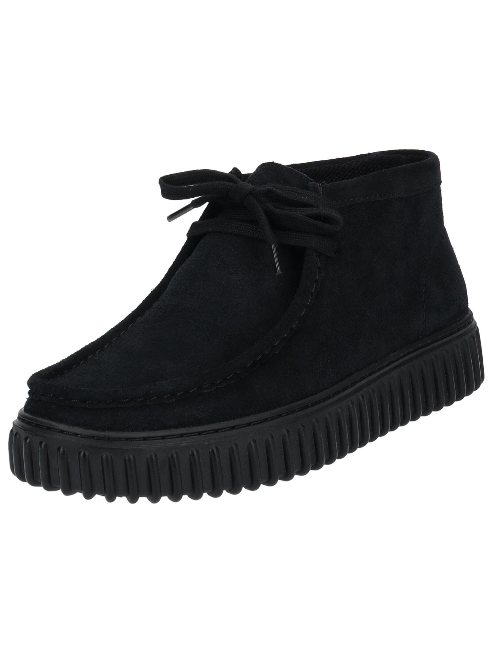 Clarks Schnürschuh "Clarks Stiefelette Veloursleder" günstig online kaufen