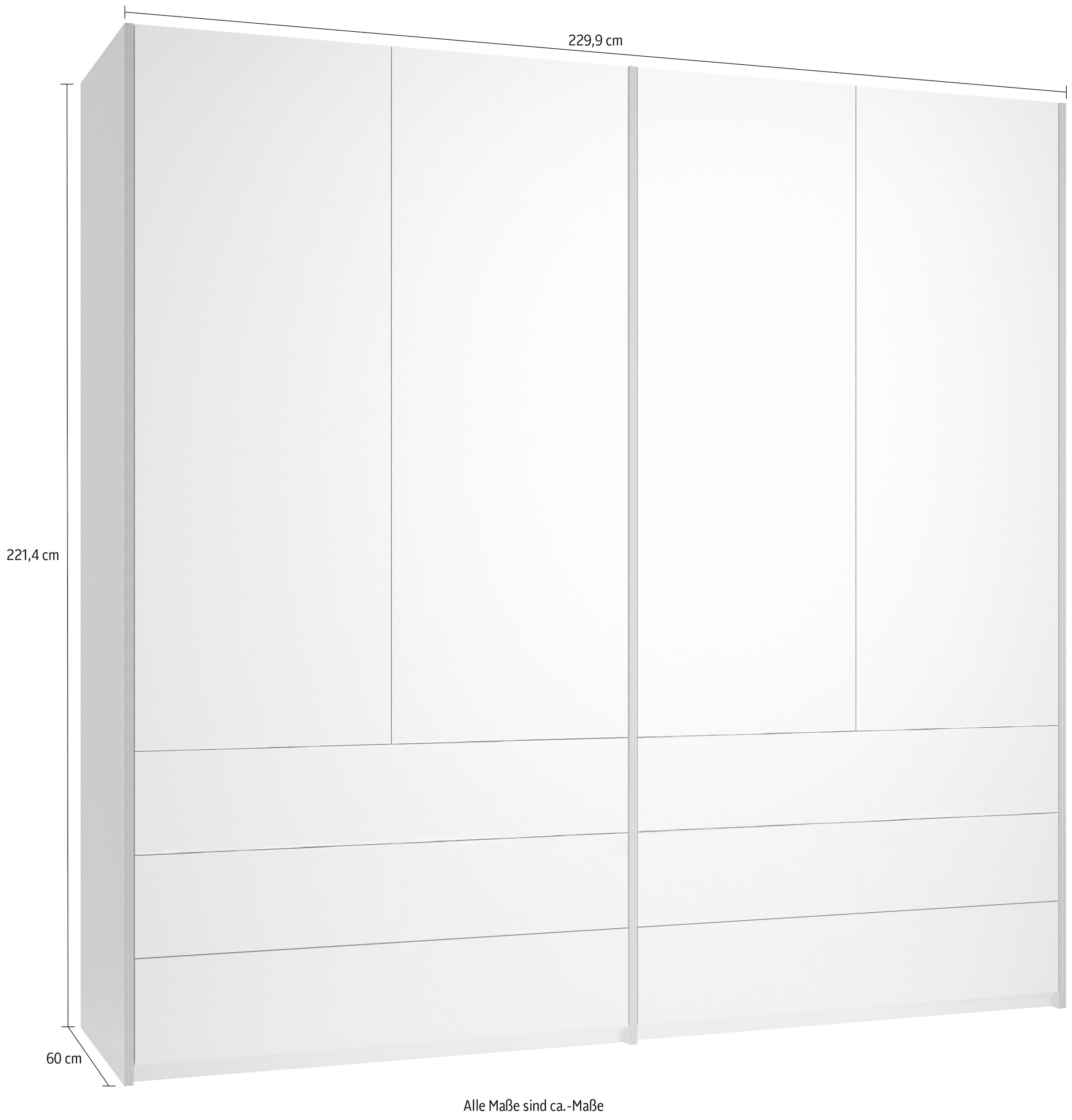 Müller SMALL LIVING Schubladen inklusive Variante geräumiger Plus BAUR 4«, Kleiderschrank bestellen 6 »Modular 