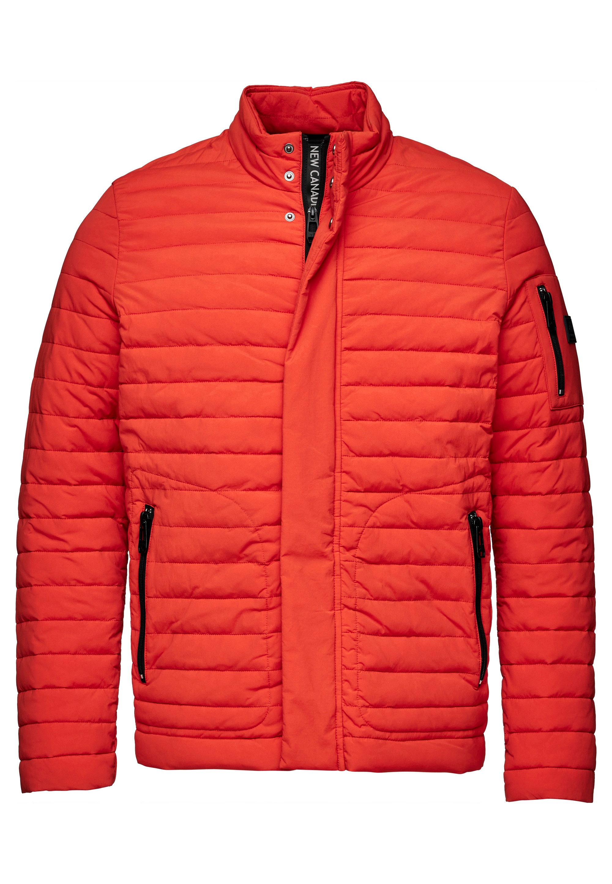 New Canadian Steppjacke, mit praktischer Armtasche