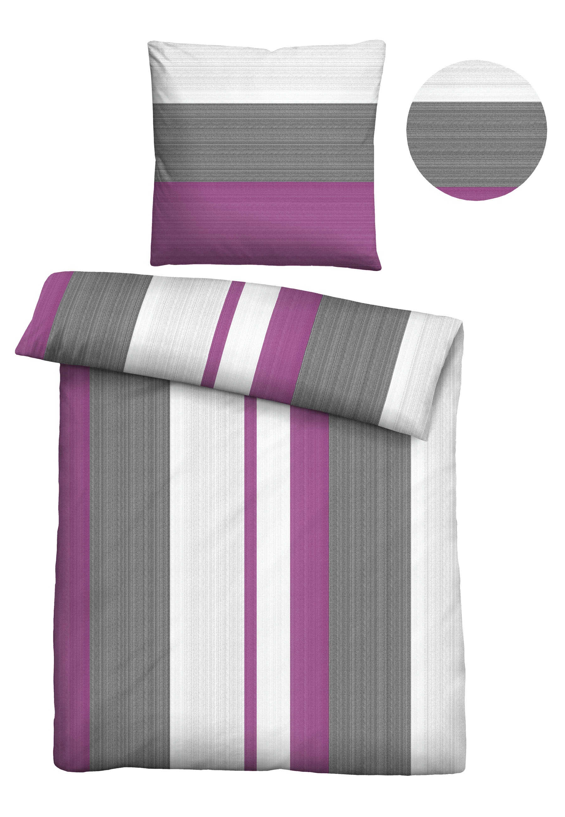 Castell - Markenbettwäsche Bettwäsche »0360459«, Thermo-Fleece, absolut flauschig, weich + wohlig warm, pflegeleicht