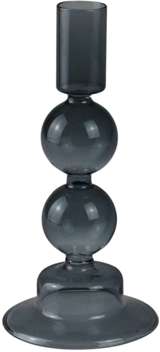 AM Design Kerzenhalter »Kerzenständer mit kunstvollen Ausbuchtungen«, (Set, 2  St.), aus Glas, Höhe ca. 16,50 cm, Dekoobjekt kaufen | BAUR