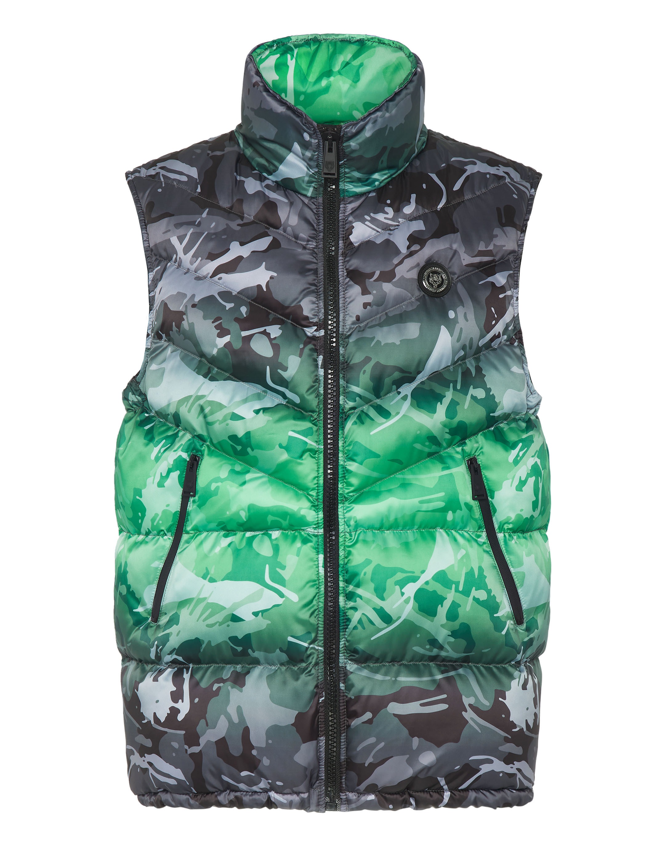 PLEIN SPORT Kurzweste "Camouflage" günstig online kaufen