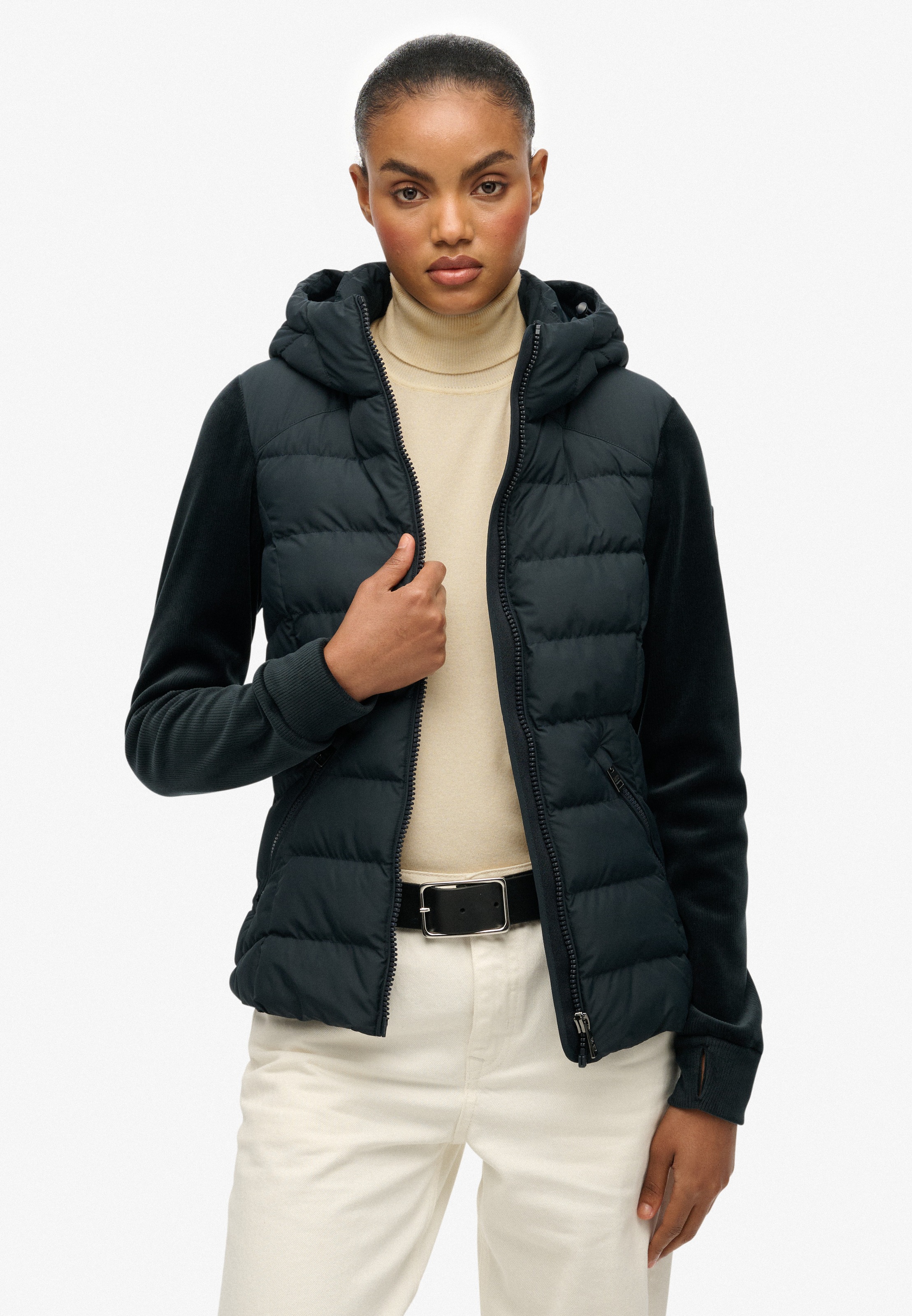 Superdry Steppjacke "HOODED FUJI STORM JACKET", mit Kapuze günstig online kaufen