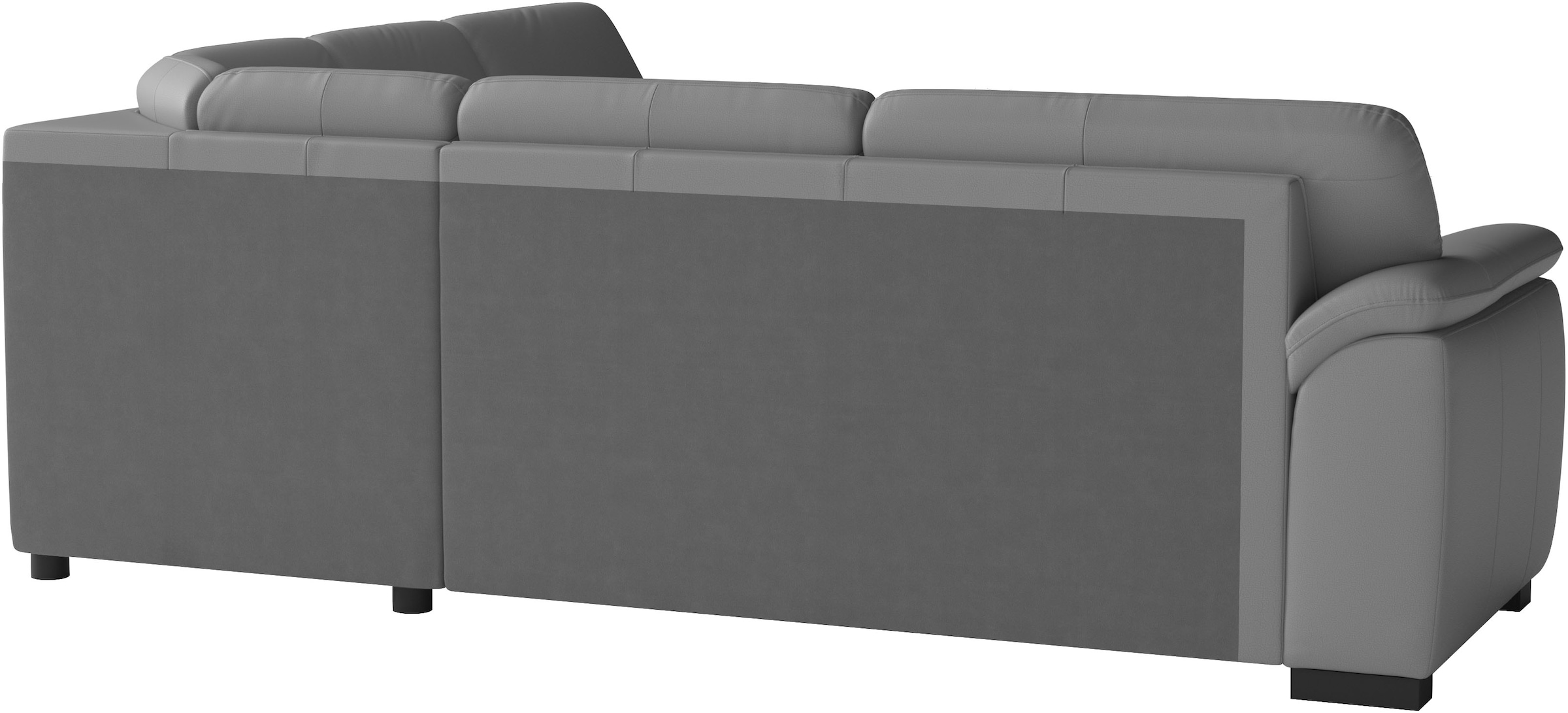 sit&more Ecksofa »Montego Leder, L-Form, B: 255cm« wahlweise mit Schlaffunktion und Schubkasten