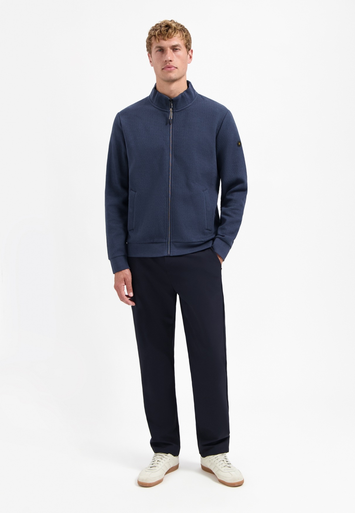NO EXCESS Sweater »No Excess Strukturierter Cardigan«